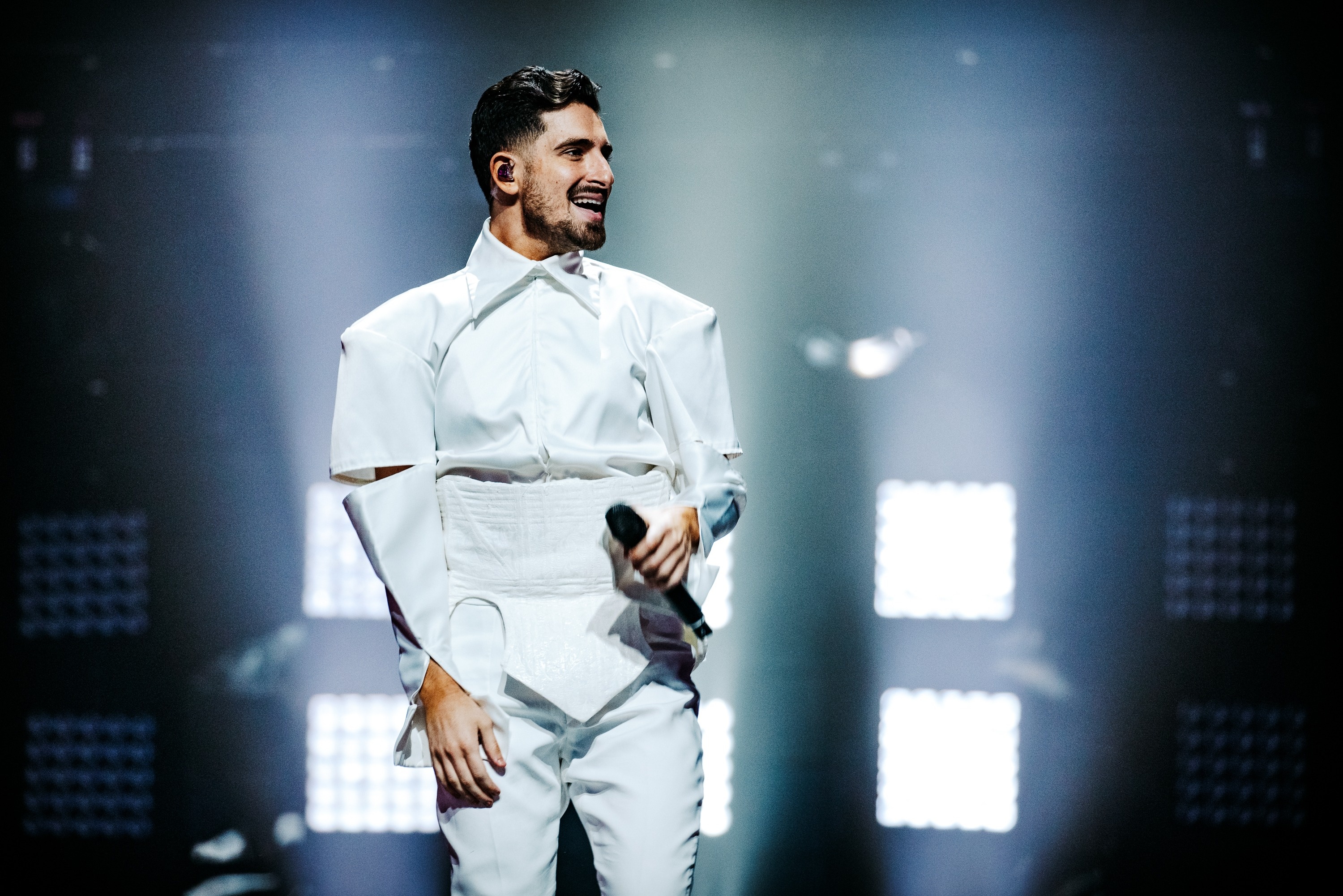 Michael Ben David, Photo gallery, Israel rehearsal, Eurovision song contest, 3000x2010 HD Desktop