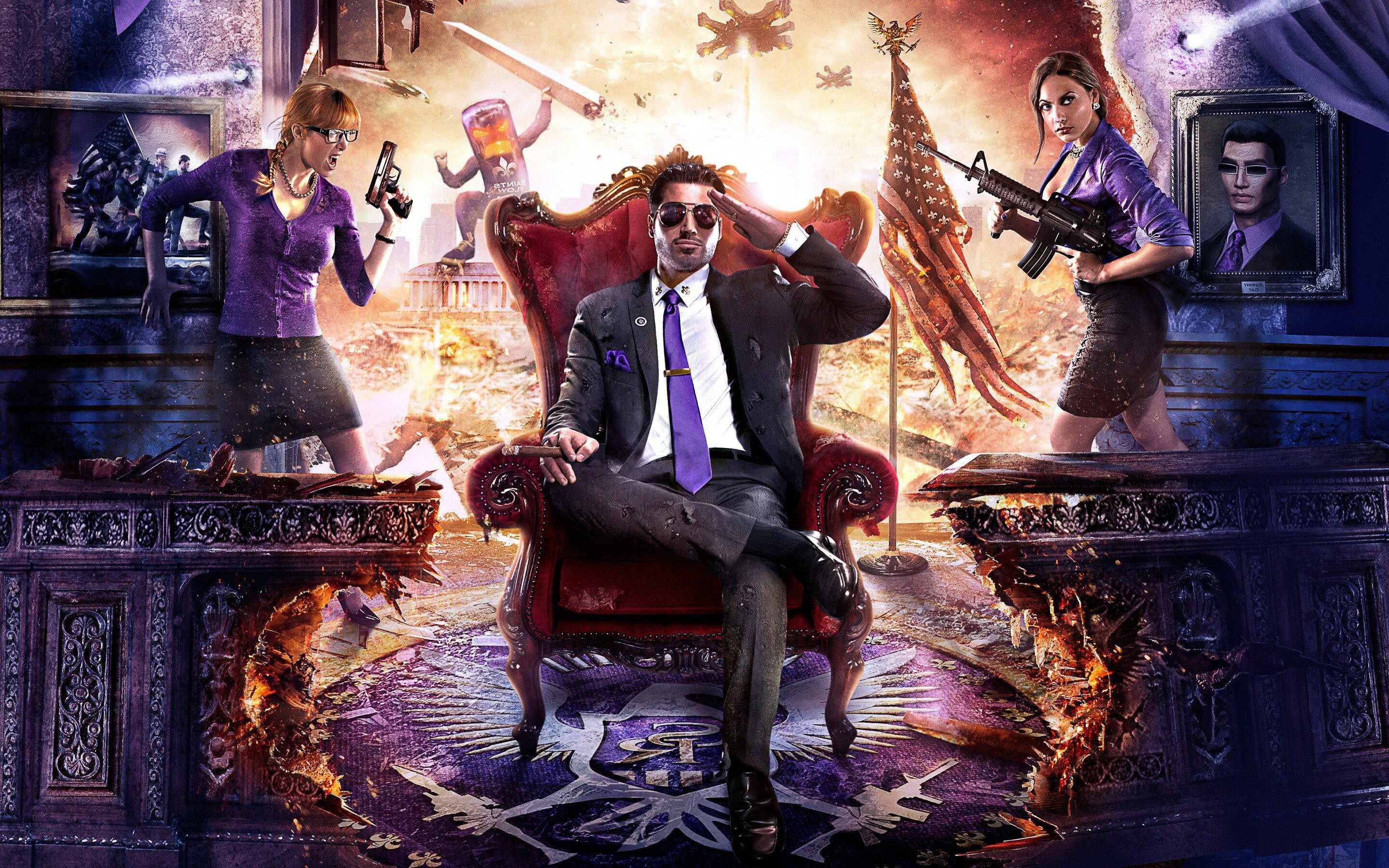 Saints Row 2, Wallpapers, Gaming, 2880x1800 HD Desktop