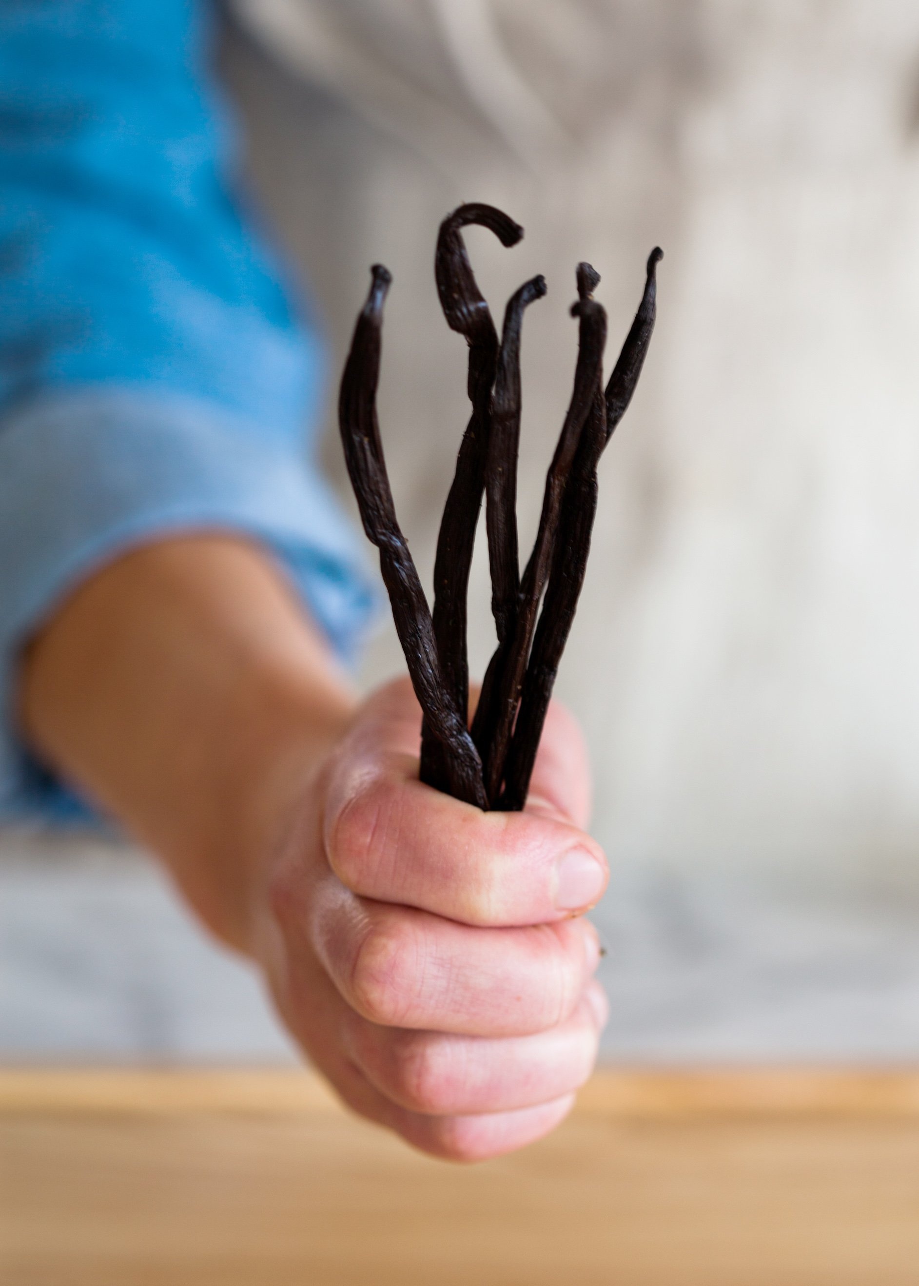 Scrape vanilla seeds, Vanilla bean, Kitchn, From, 1890x2640 HD Phone