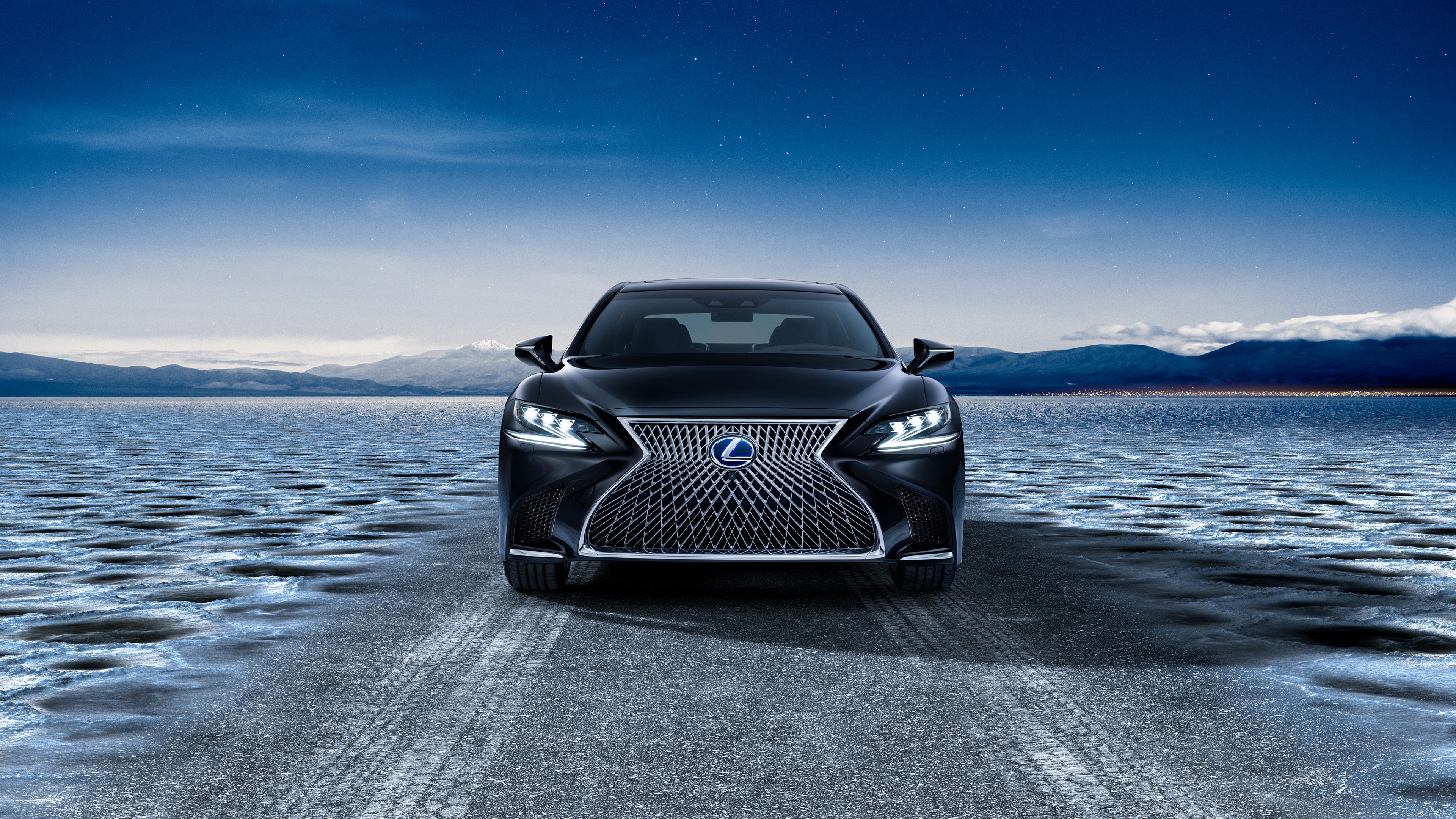 Lexus LC 500h, 2018, 4k, 3840x2160 4K Desktop