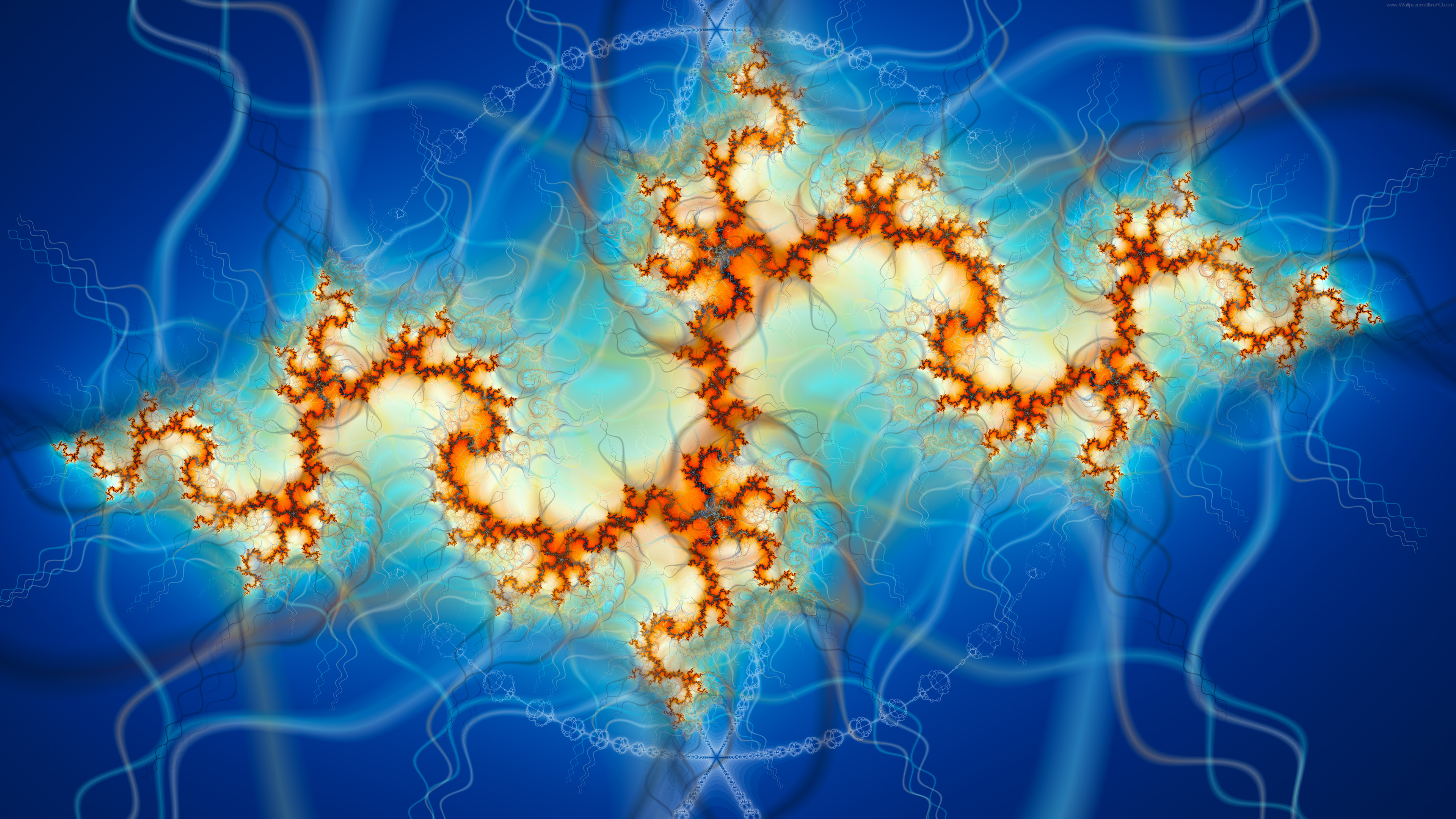 Ultra HD wallpapers, Fractal art, Video game wallpapers, Abstract images, 3840x2160 4K Desktop