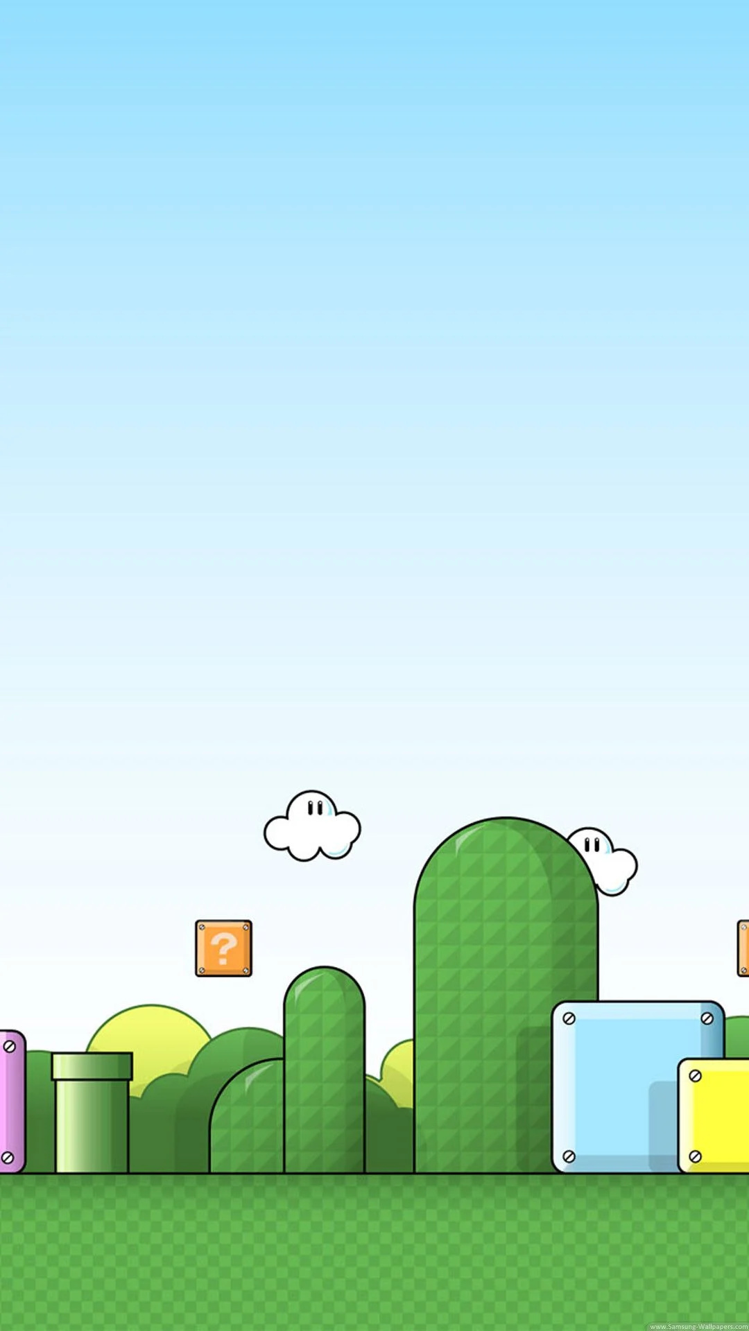 Super Mario phone wallpapers, Retro gaming vibes, Classic Mario Bros. characters, Game on, 1080x1920 Full HD Phone