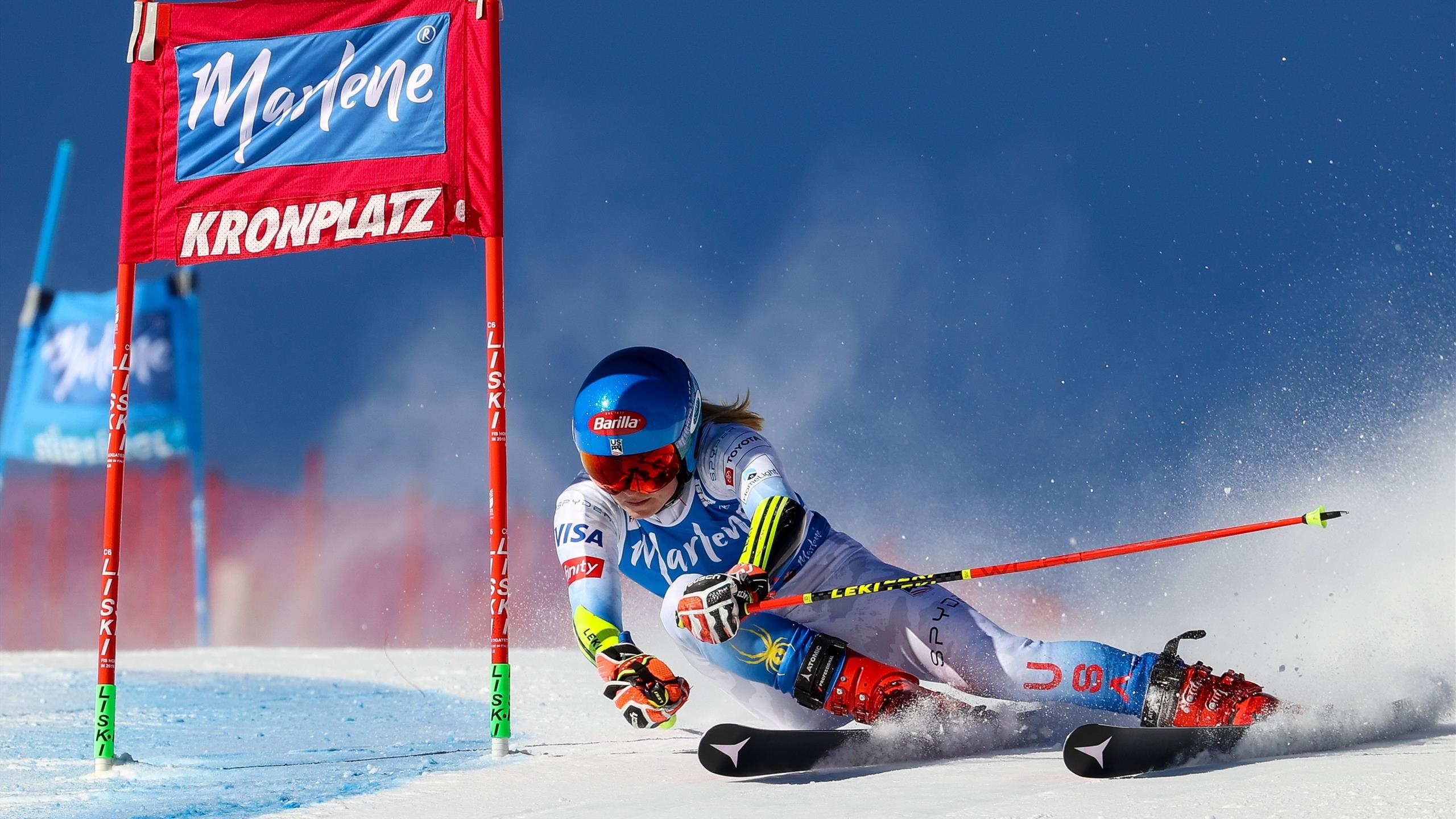 Slalom sports, Winter Olympics 2022, Shiffrin's plans, Peking competitions, 2560x1440 HD Desktop