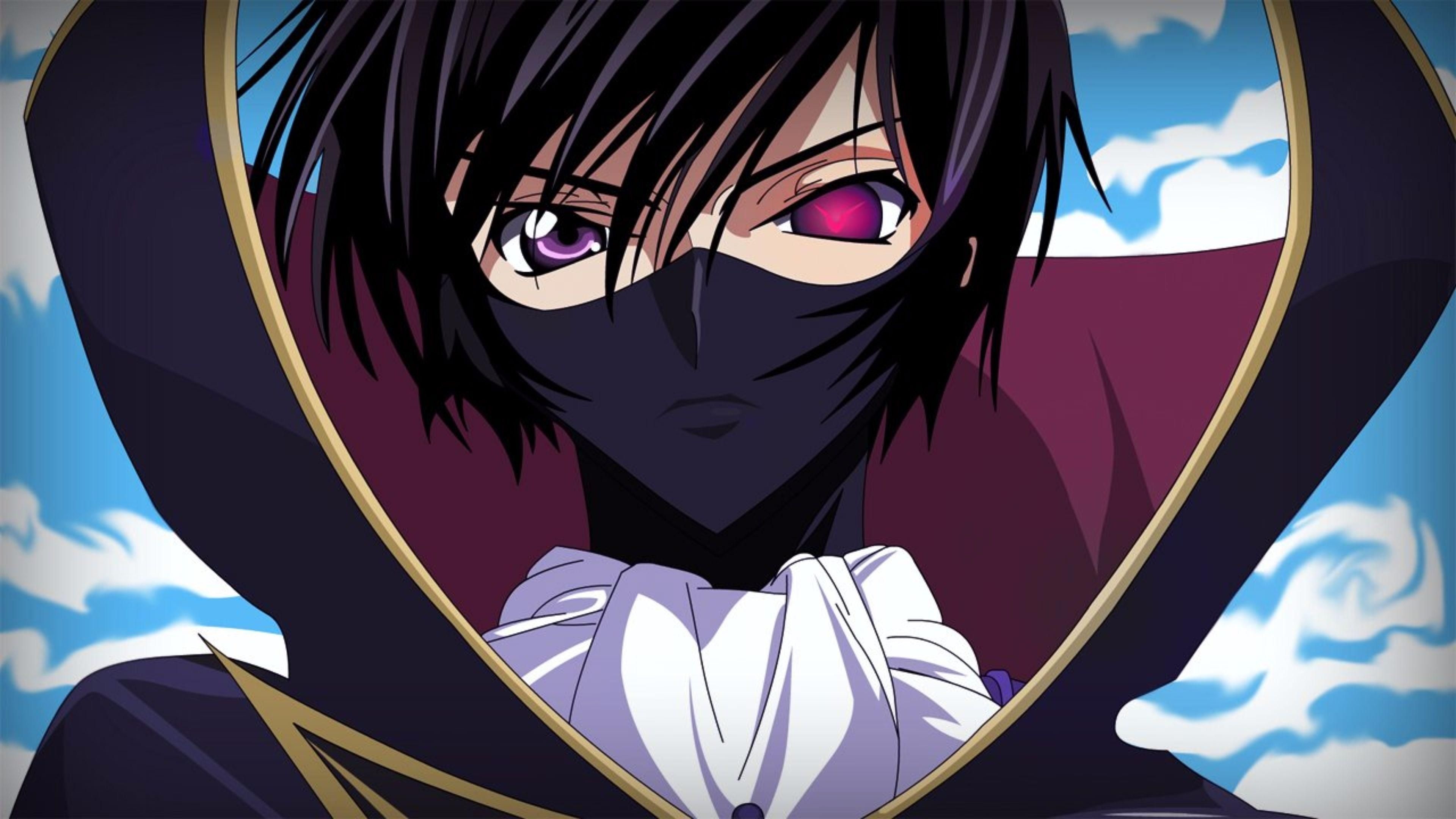 Anime wallpaper 4k, Code Geass, Lelouch Lamperouge, iPhone, 3840x2160 4K Desktop