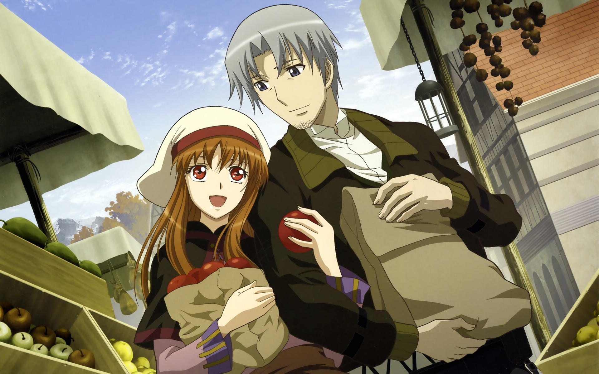 Spice and Wolf, HD wallpapers, Background image, Anime series, 1920x1200 HD Desktop