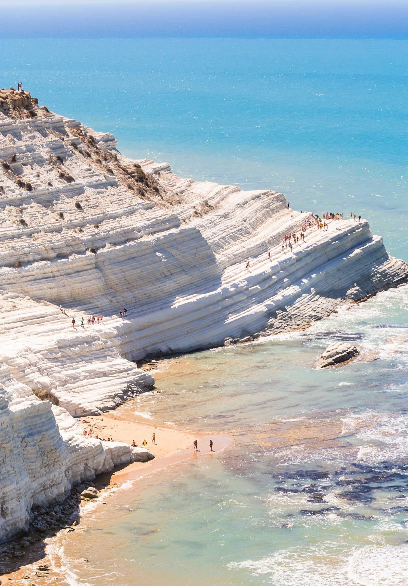 Scala dei Turchi, Sicilia, beautiful landscape, place to see, 1600x2300 HD Phone