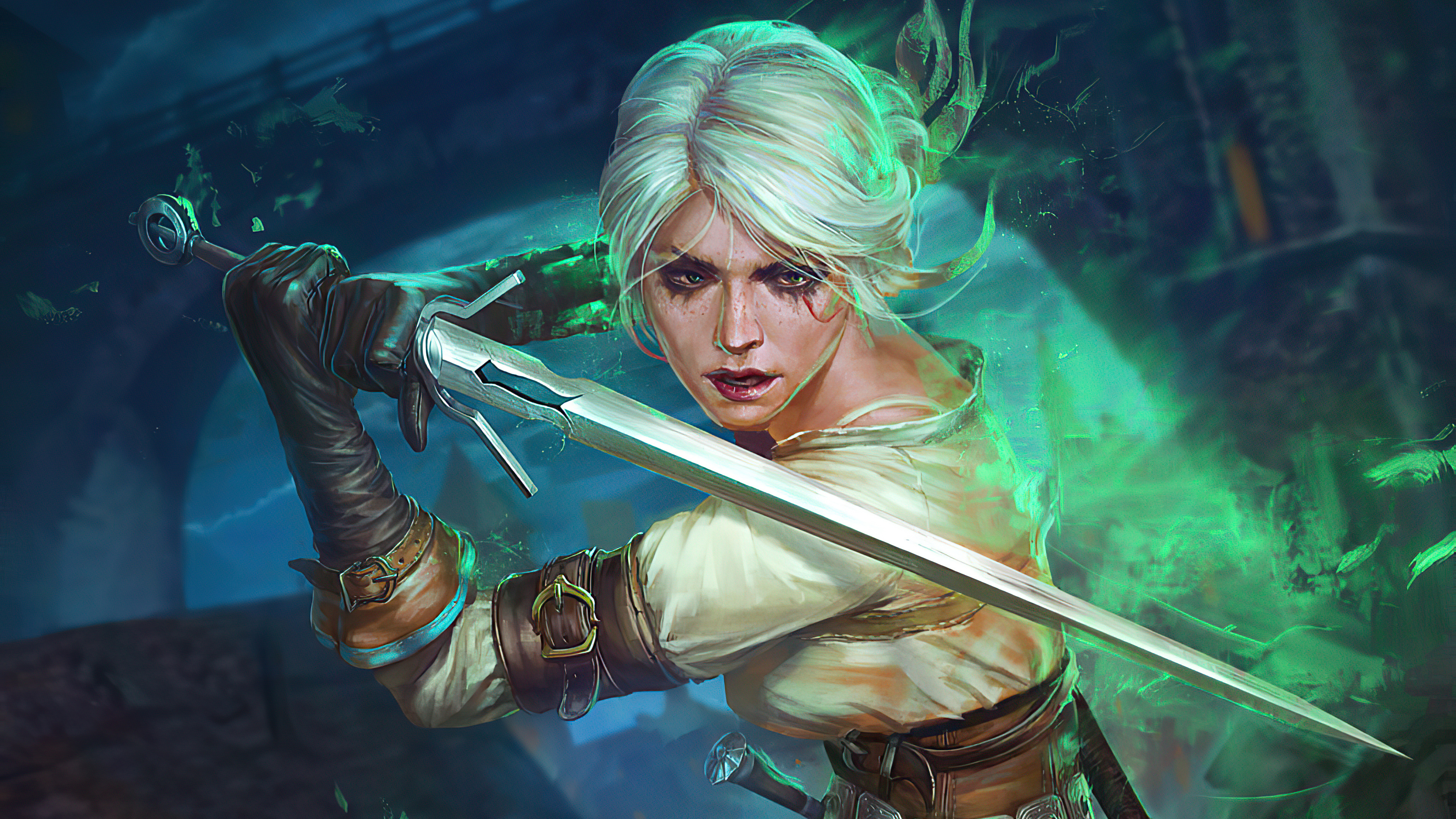 Ciri in 2020, HD gaming wallpapers, Impressive visuals, 3840x2160 4K Desktop