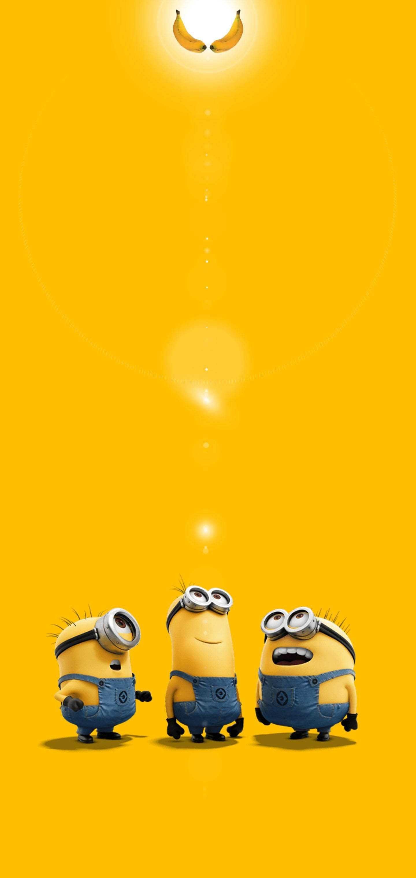 Minions, Wallpaper, Cartoon, Characters, 1440x3040 HD Phone