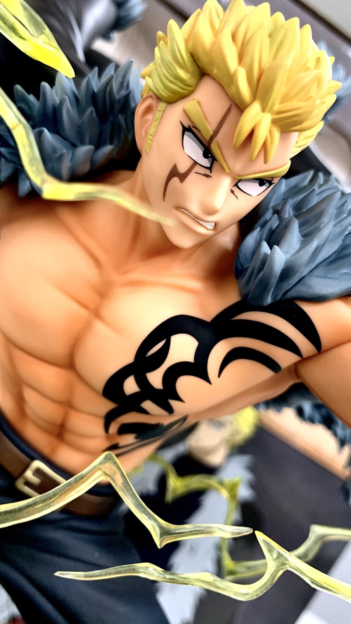 Laxus Dreyar, Tsume HQF, Collectible figure, Fairy Tail, 1160x2050 HD Phone