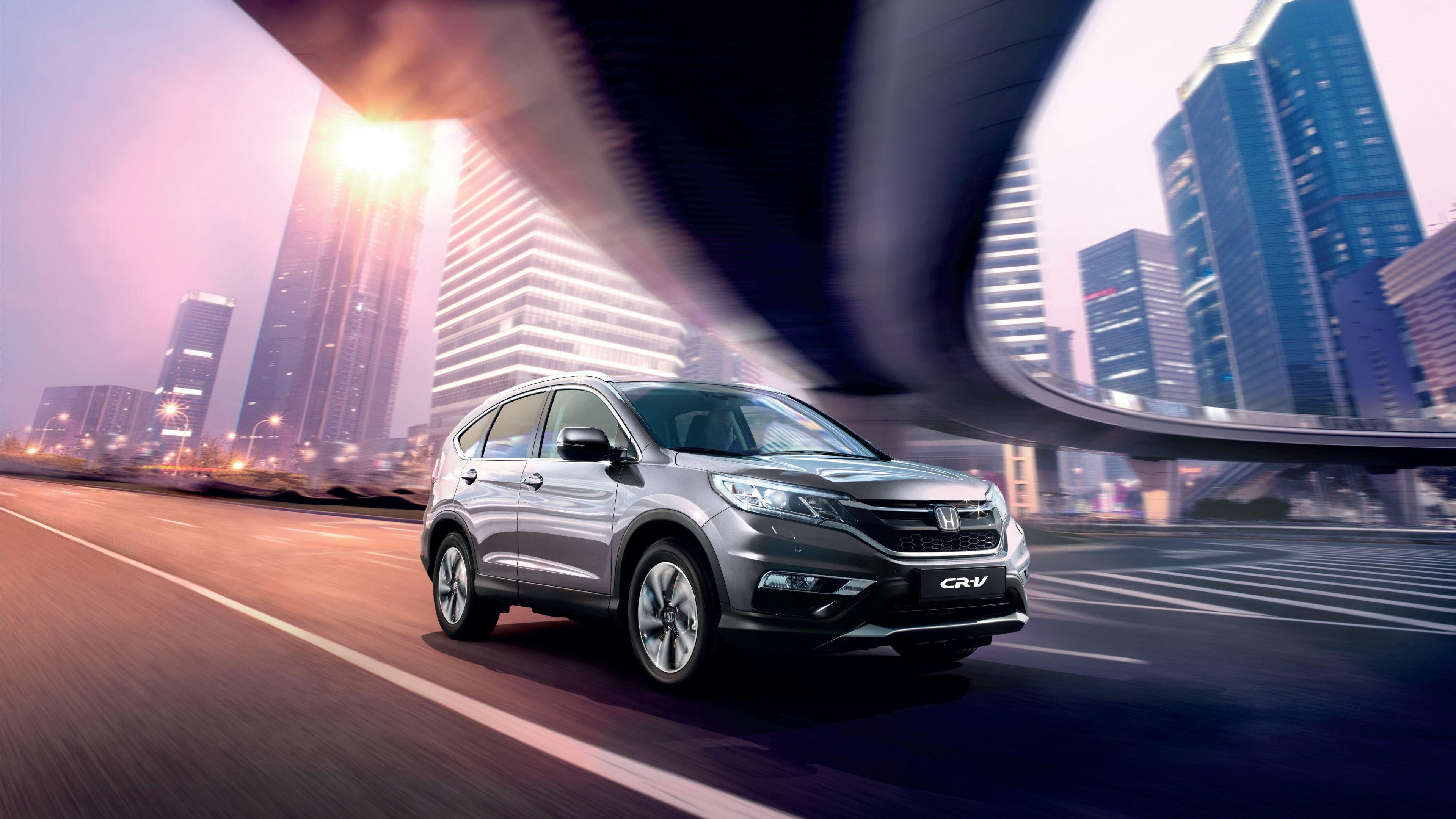 Honda CR-V, 2018 model, Dynamic performance, Exceptional versatility, 3840x2160 4K Desktop