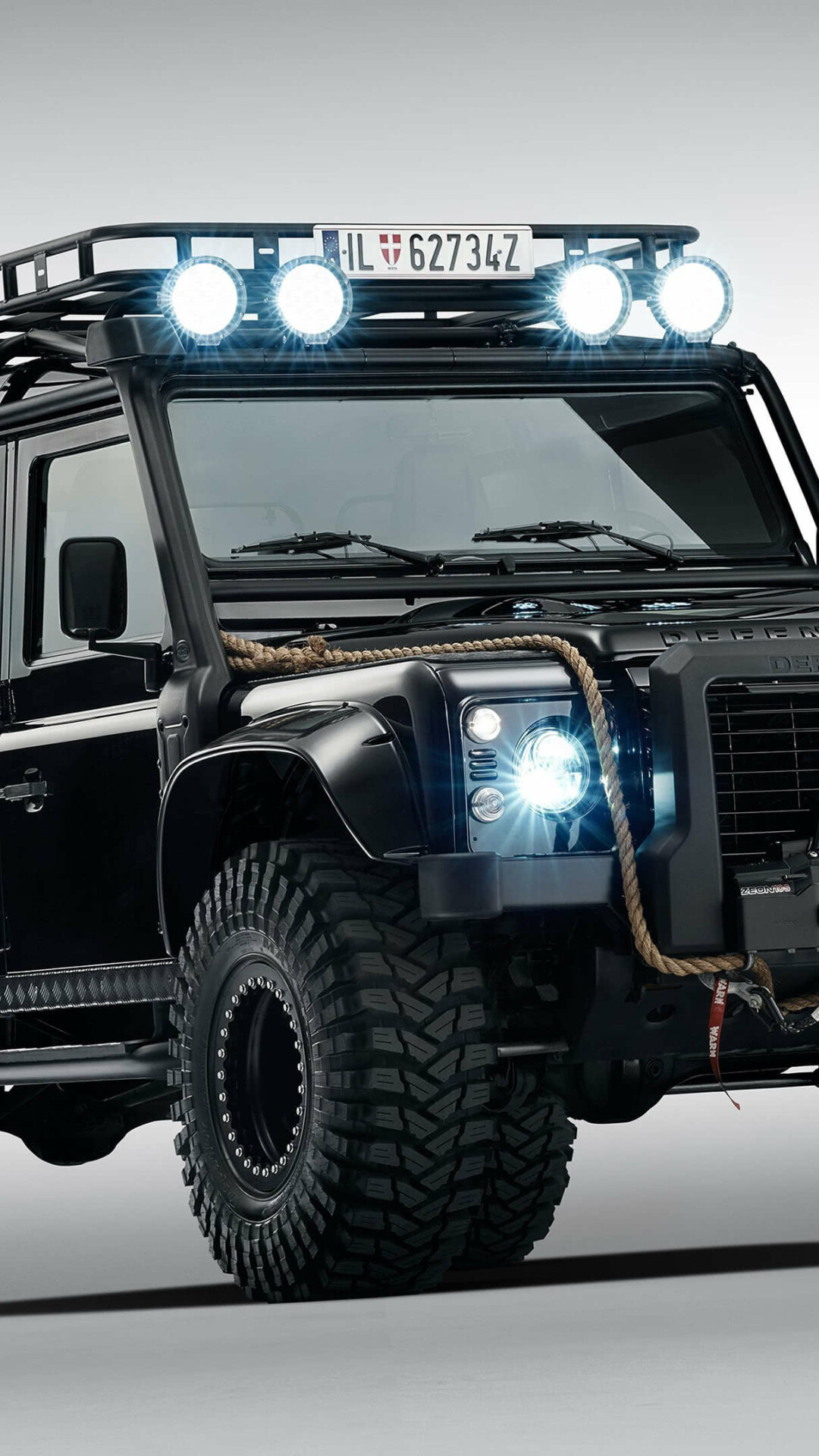 Land Rover Defender, James Bond, Spectre movie, Auto masterpiece, 1080x1920 Full HD Phone