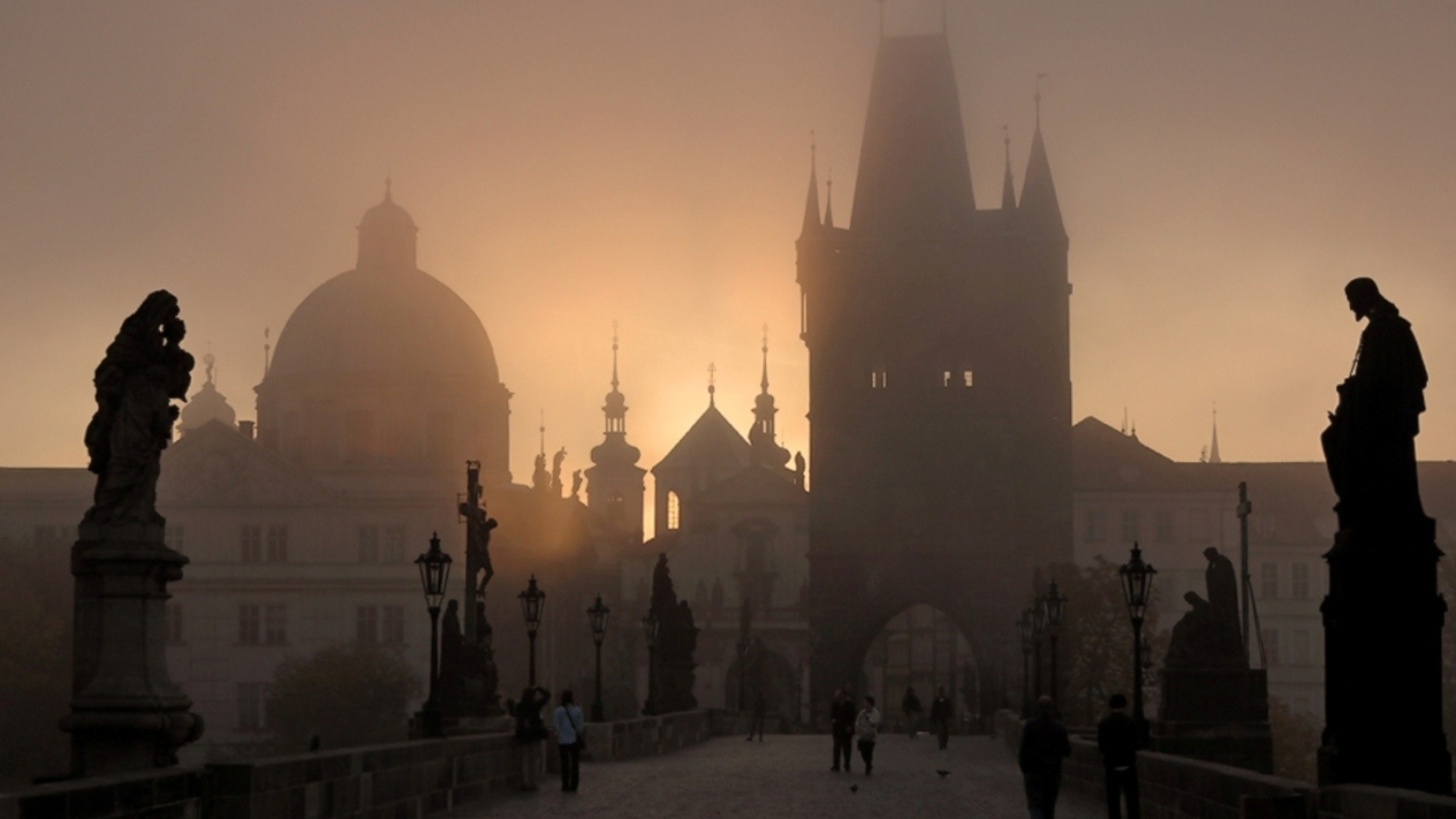 Timeless bridge, Medieval legacy, River reflections, Prague's iconic symbol, 1920x1080 Full HD Desktop