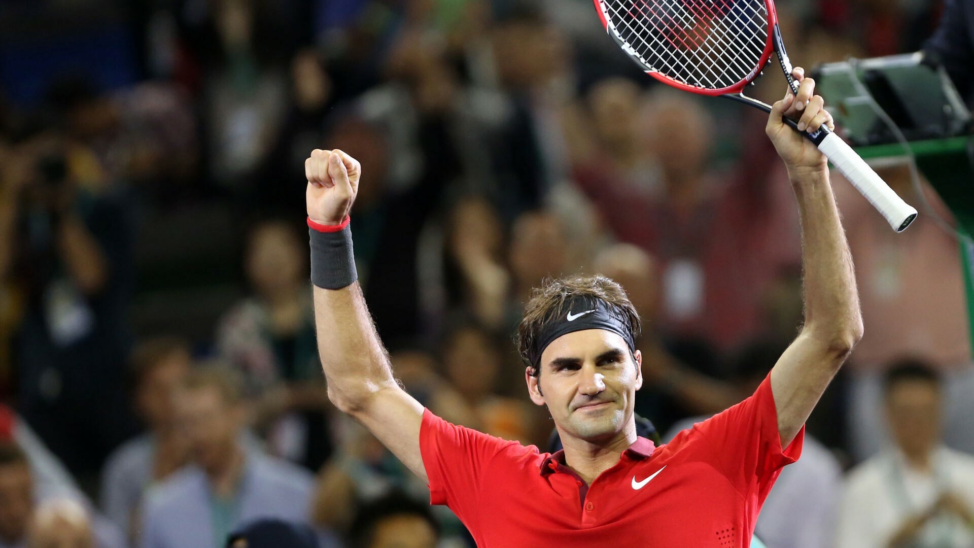 Shanghai Rolex Masters 2014, Roger Federer Wallpaper, 1920x1080 Full HD Desktop