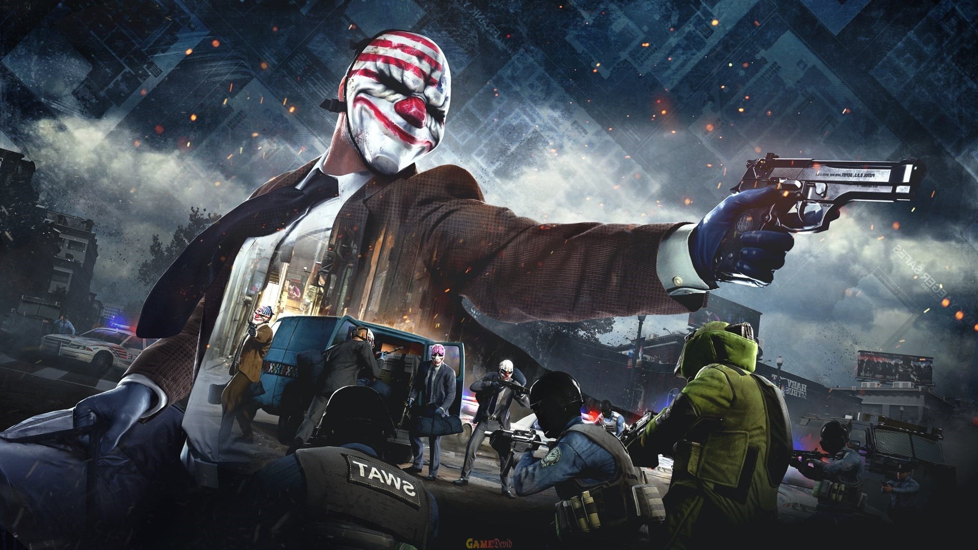 Shooter Game, Gaming, Payday 2, season download, 1920x1080 Full HD Desktop