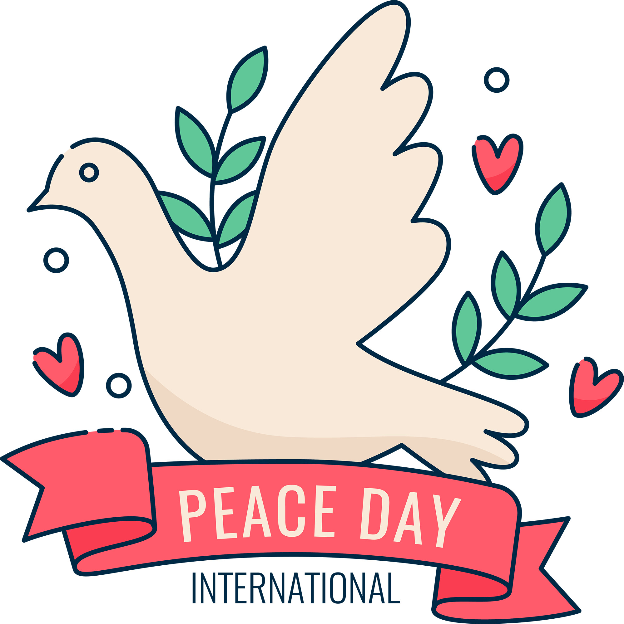 Peace Day, International peace, Unity symbol, World harmony, 2000x2000 HD Phone