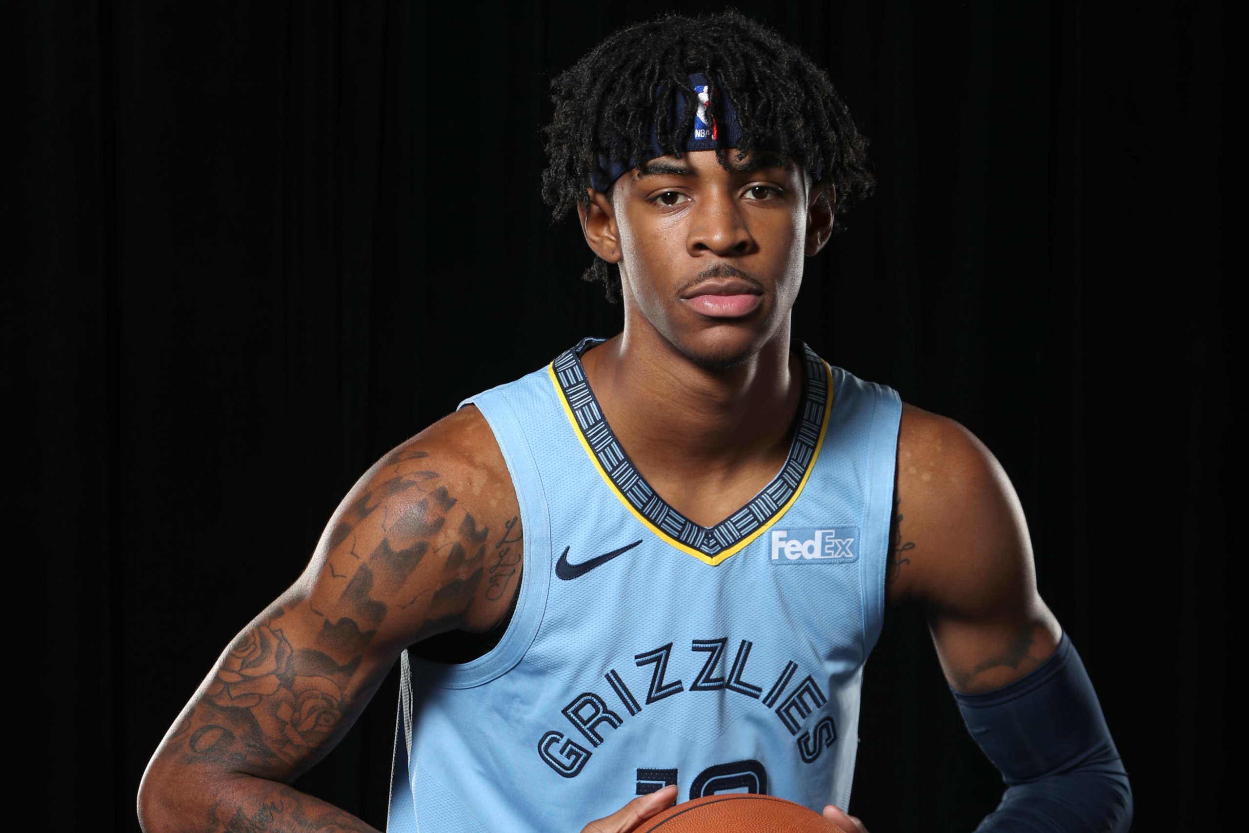 Ja Morant, 4K ultra wallpaper, 4000x2260, 2560x1710 HD Desktop