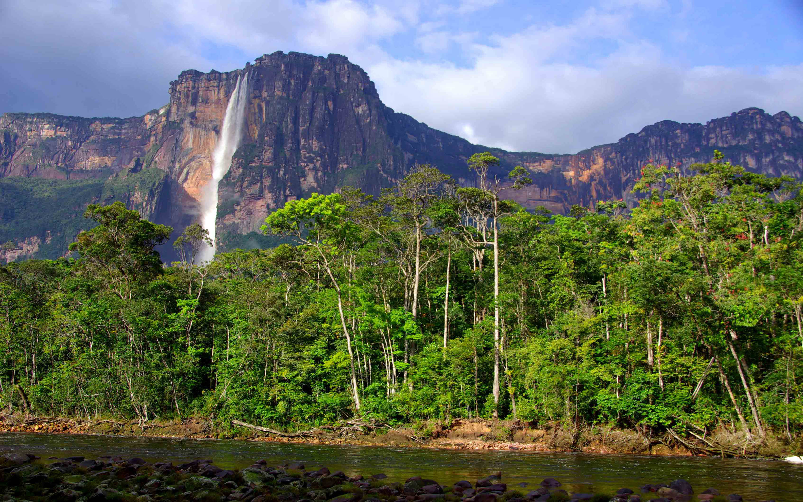 Angel Falls, HD wallpapers, Scenic wonder, 3400x2130 HD Desktop