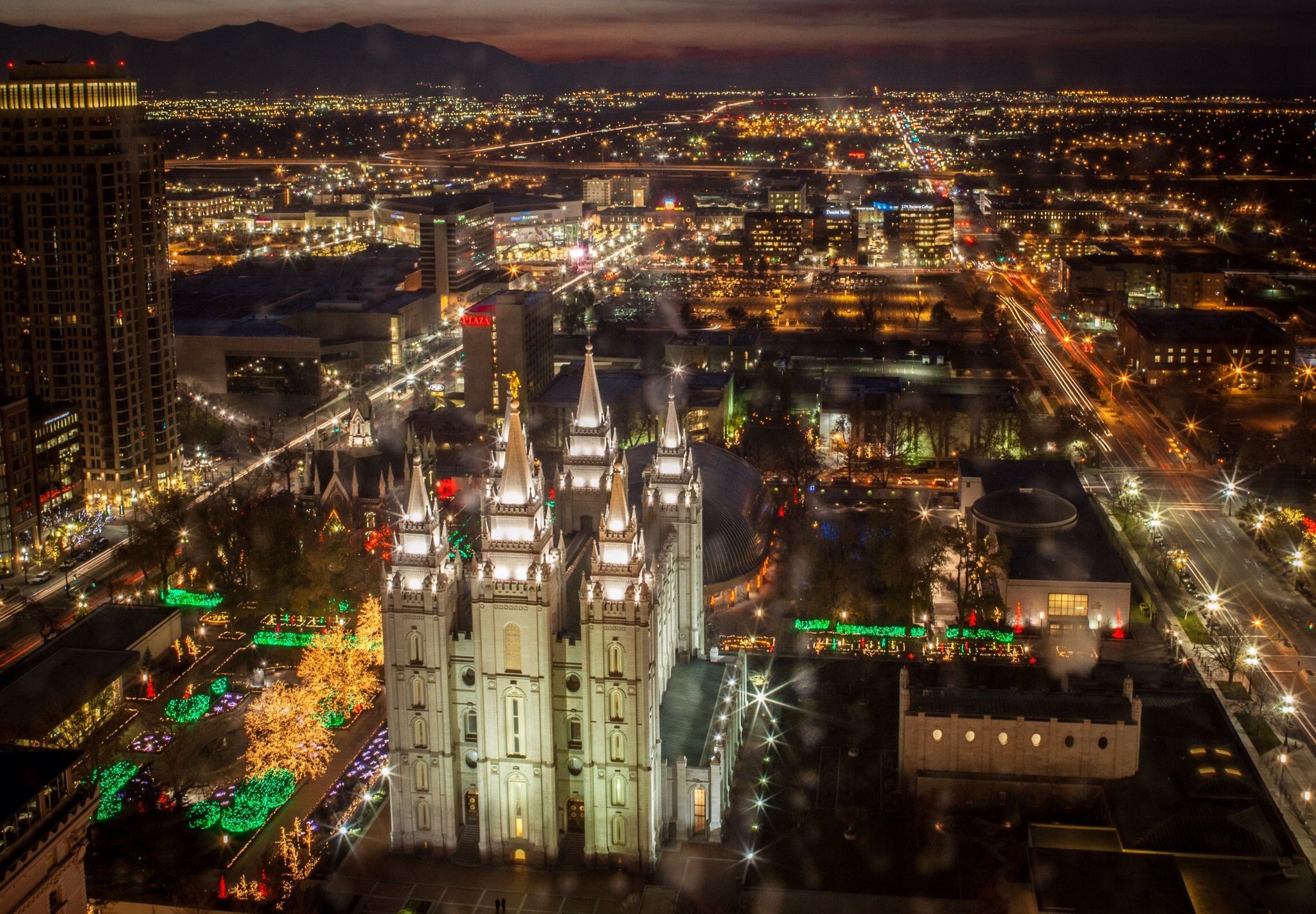 Temple Square, Salt Lake City, Downtown area, Utah's cultural hub, 2050x1430 HD Desktop