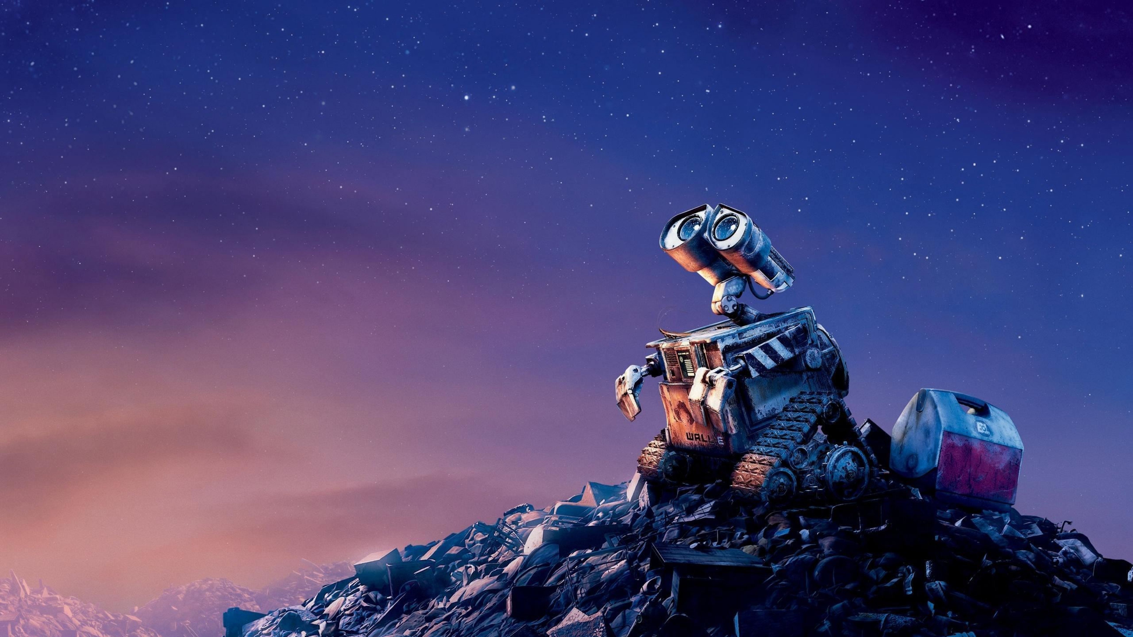 Wall-E, Pixar Wallpaper, 3840x2160 4K Desktop