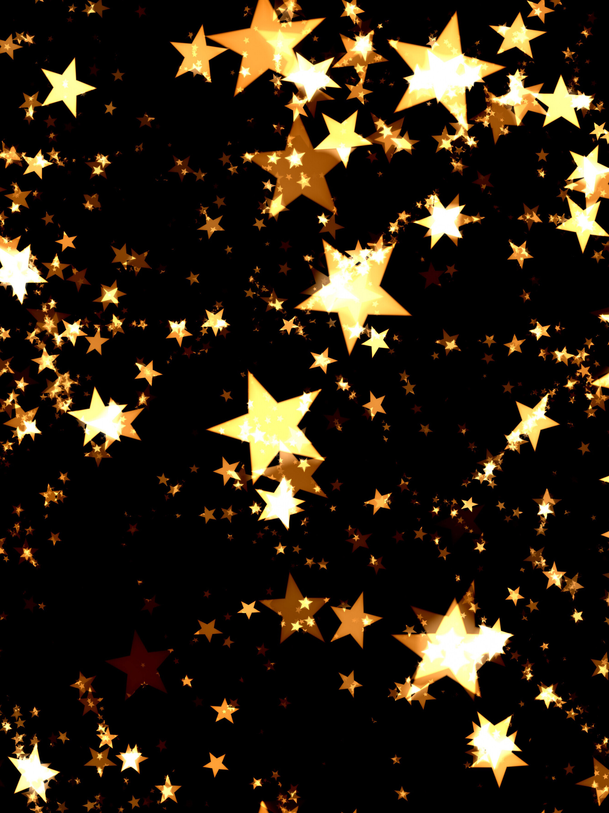 Shooting, Gold Star Wallpaper, 2050x2740 HD Phone