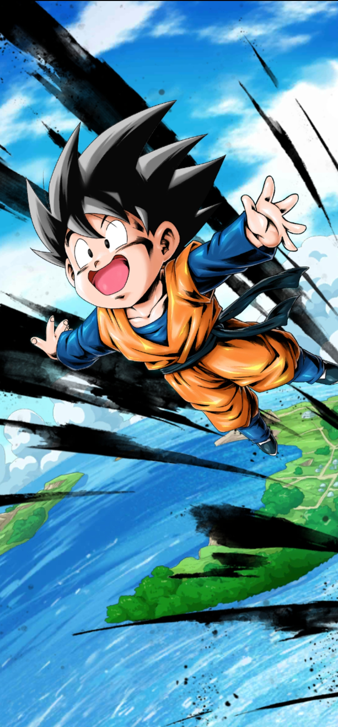 Goten Anime, Goten Kid, Dragon Ball Legends, 1080x2330 HD Phone