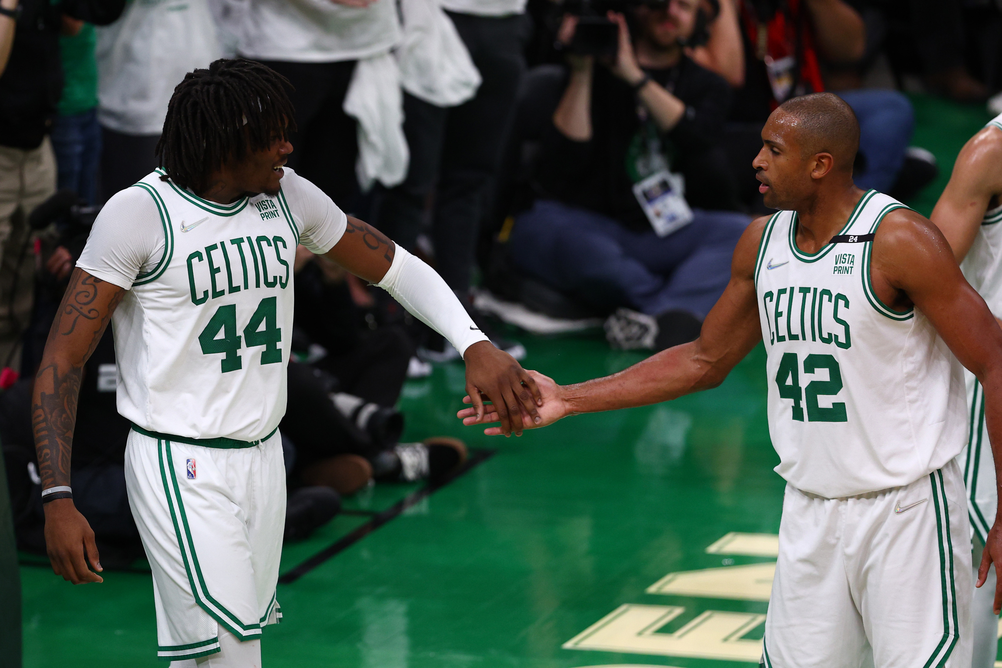 Al Horford and Robert Williams III, Boston Celtics Wallpaper, 3200x2140 HD Desktop