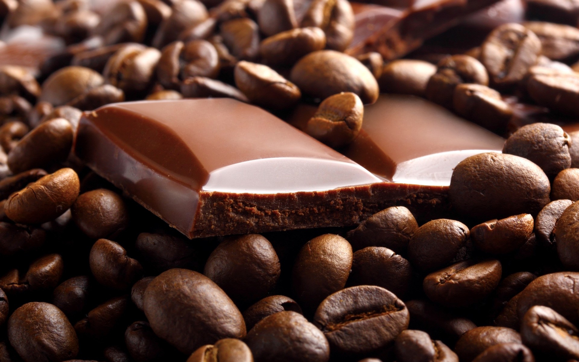 Coffee beans, Chocolate Wallpaper, 1920x1200 HD Desktop