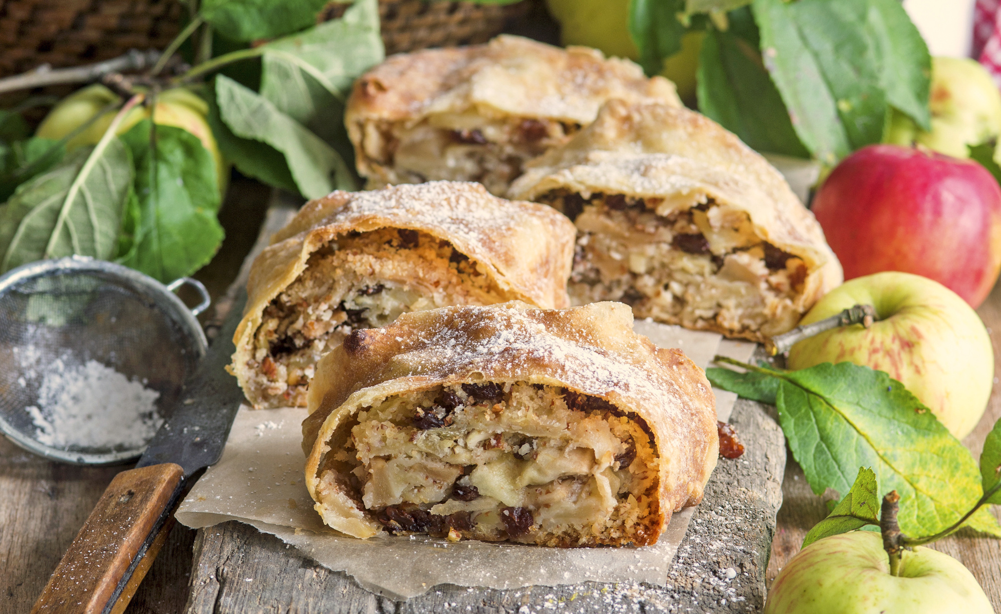 Strudel Food, Marillen Strudel, Mein Schner Garten, 2000x1230 HD Desktop
