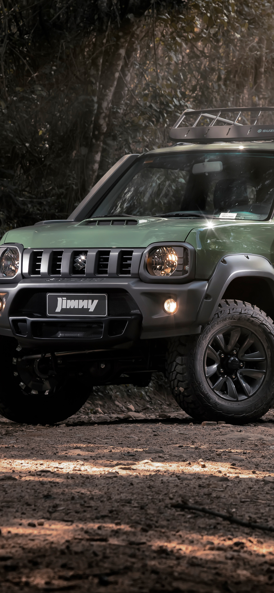 Suzuki Jimny, Compact off-roader, Adventure seeker, Stylish and rugged, 1130x2440 HD Phone