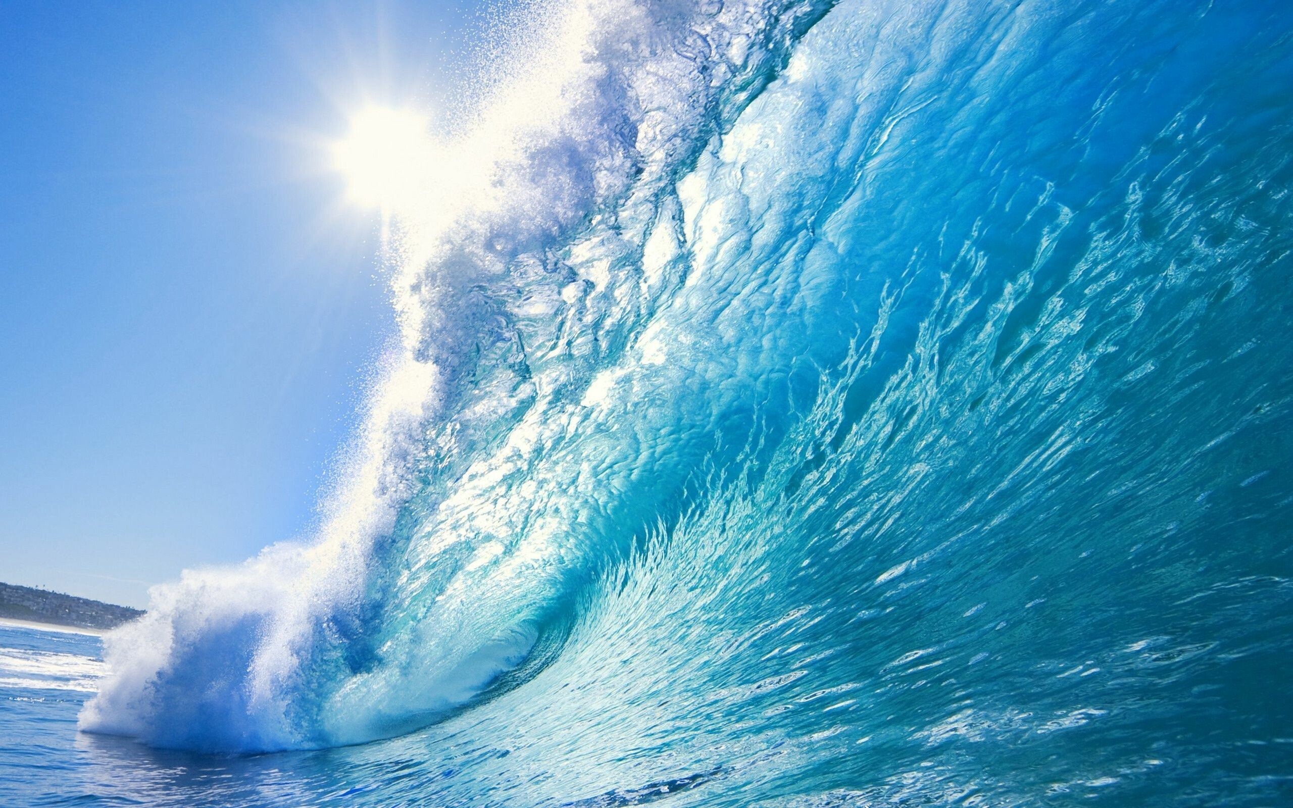 Wave, Oceans Wallpaper, 2560x1600 HD Desktop