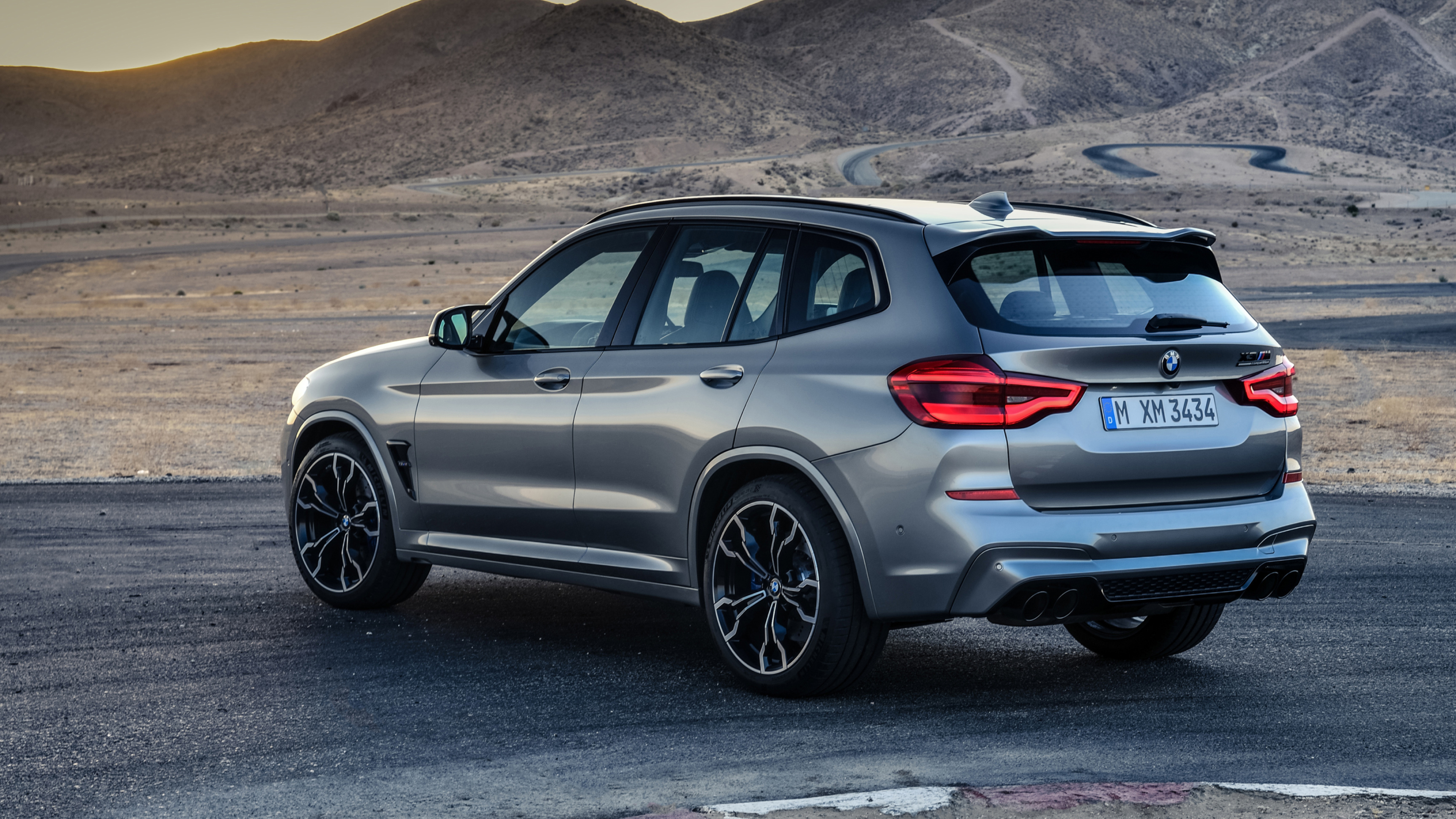 Cars desktop wallpapers, BMW X3 M Competition, 2019, 3840x2160 4K Desktop