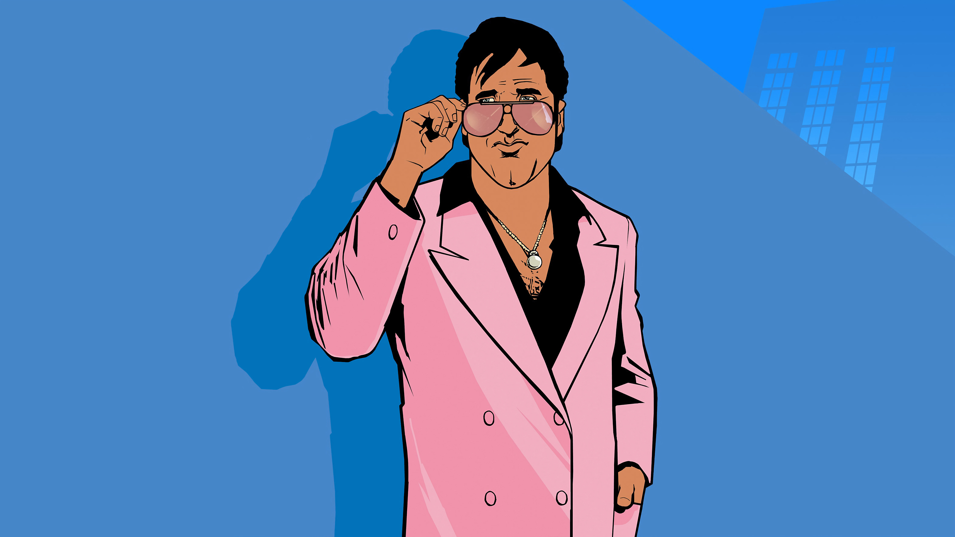 Sonny Forelli, GTA: Vice City Wallpaper, 3840x2160 4K Desktop