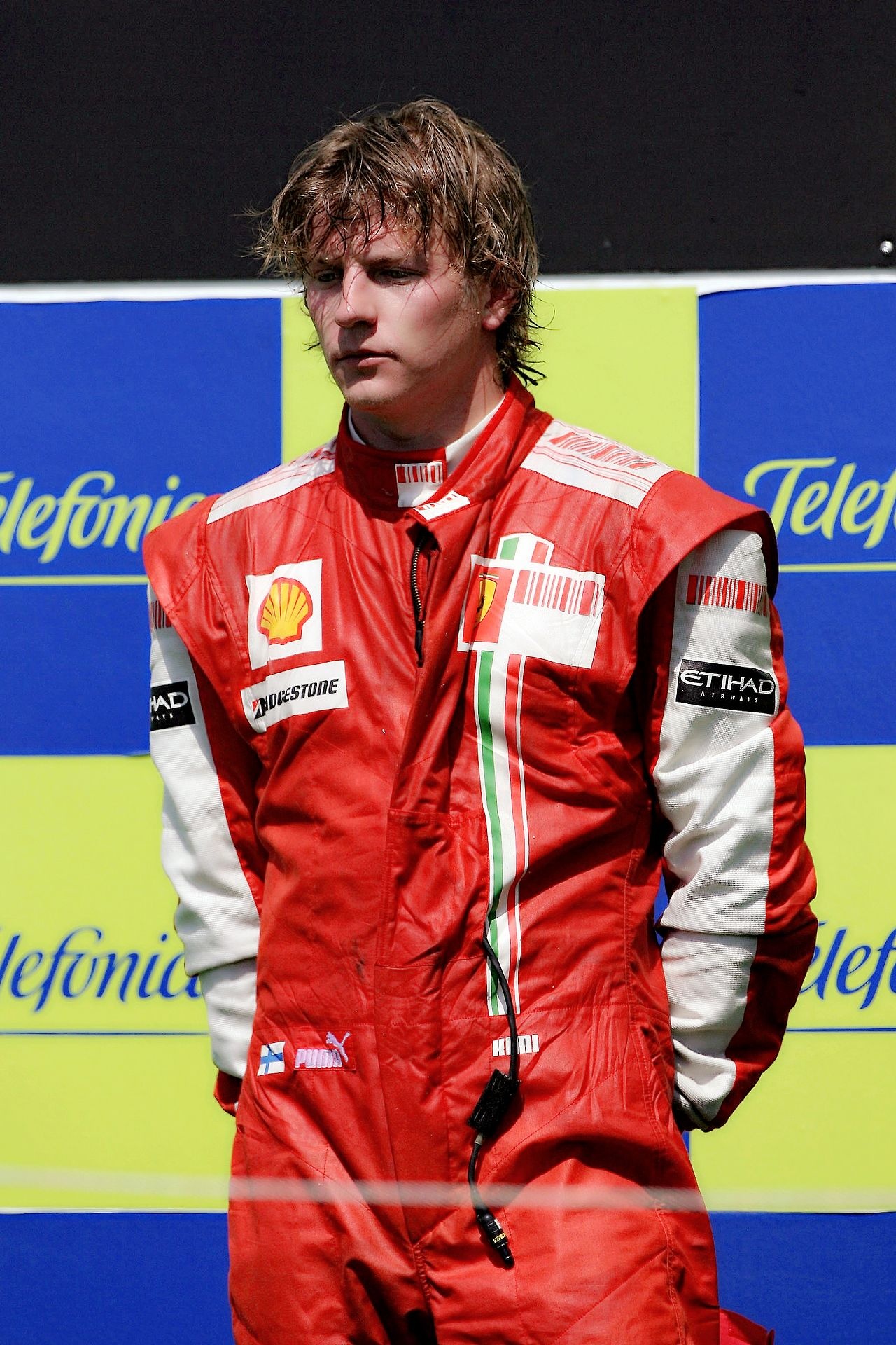 2009 European Grand Prix, Kimi Raikkonen Wallpaper, 1280x1920 HD Phone