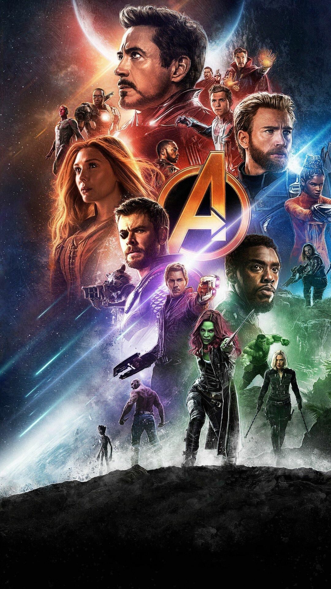 Guardians of the Galaxy, Avengers Wallpaper, 1080x1920 Full HD Phone