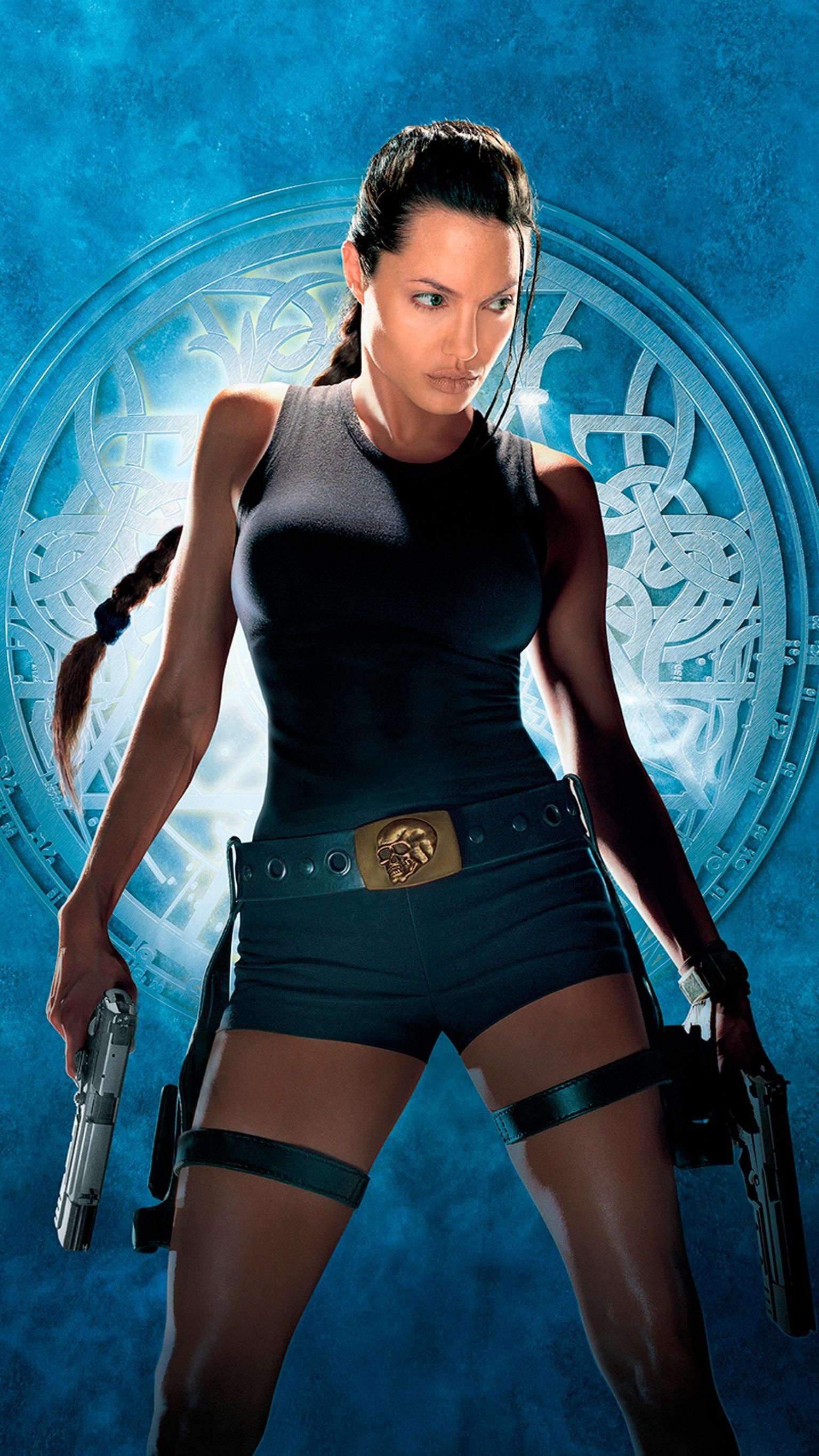 Angelina Jolie, Lara Croft, Phone wallpaper, Moviemania, 1540x2740 HD Phone