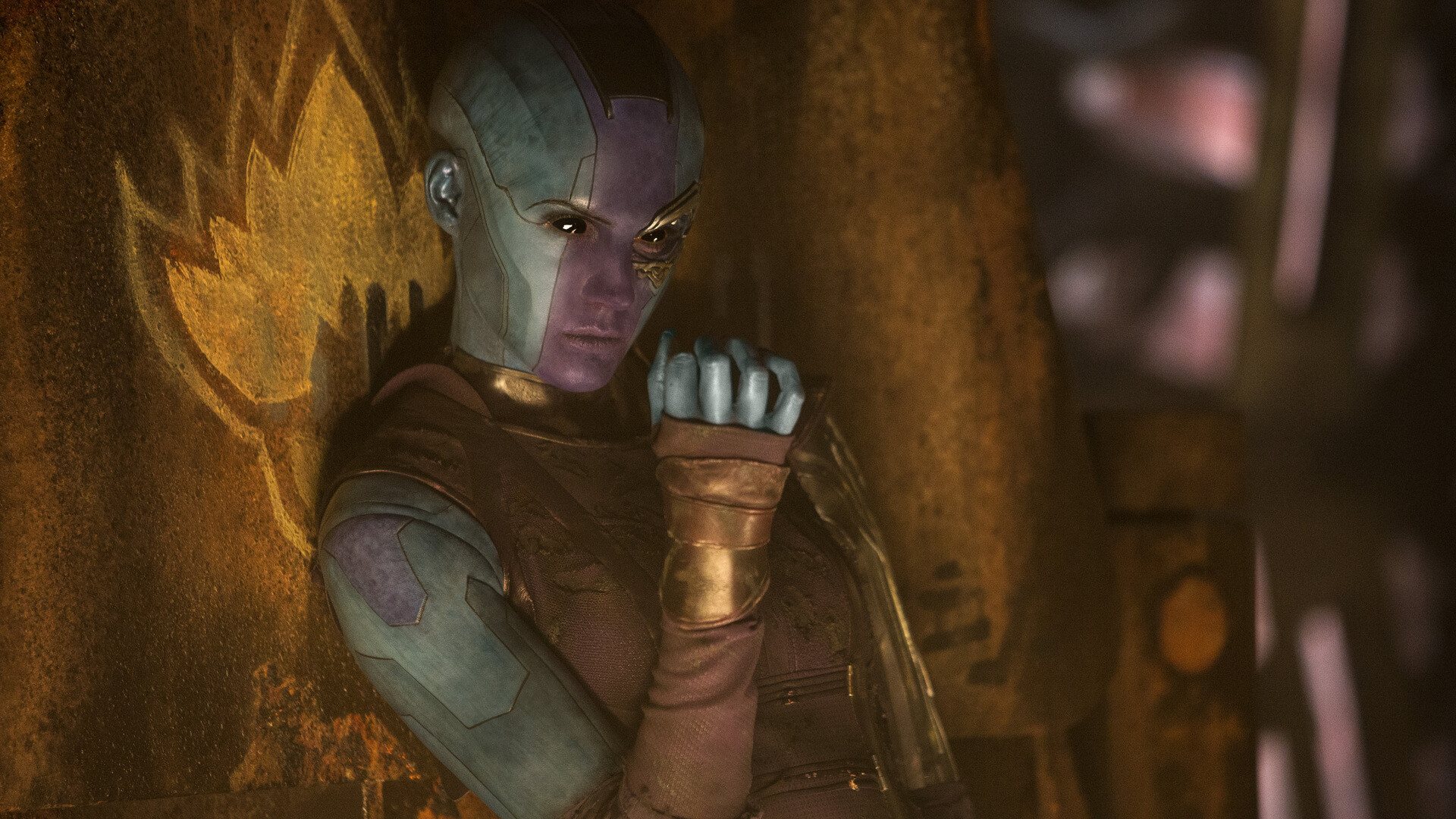 Nebula, Marvel Comics, Guardians of the Galaxy Vol 2, Laptop, 1920x1080 Full HD Desktop