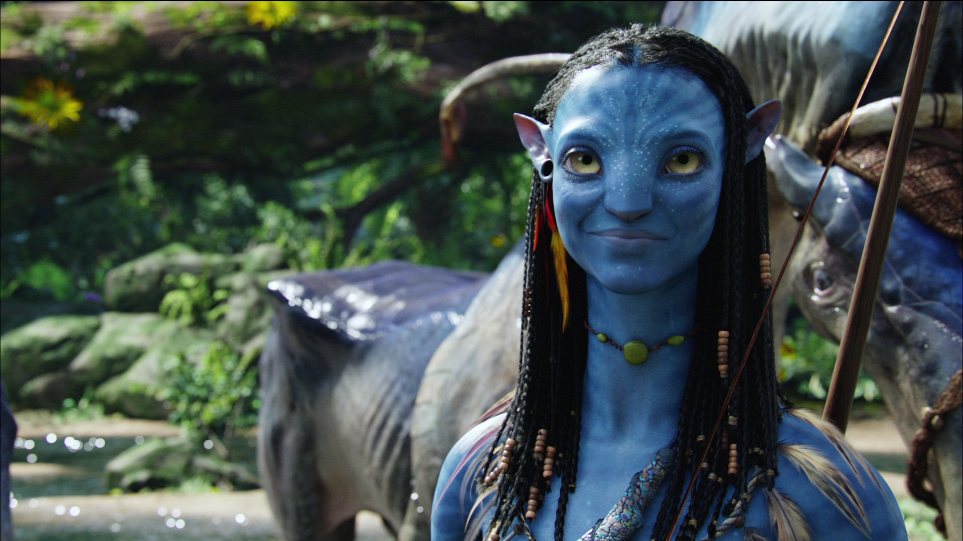 Zoe Saldana, Avatar, 0764, 1920x1080 Full HD Desktop