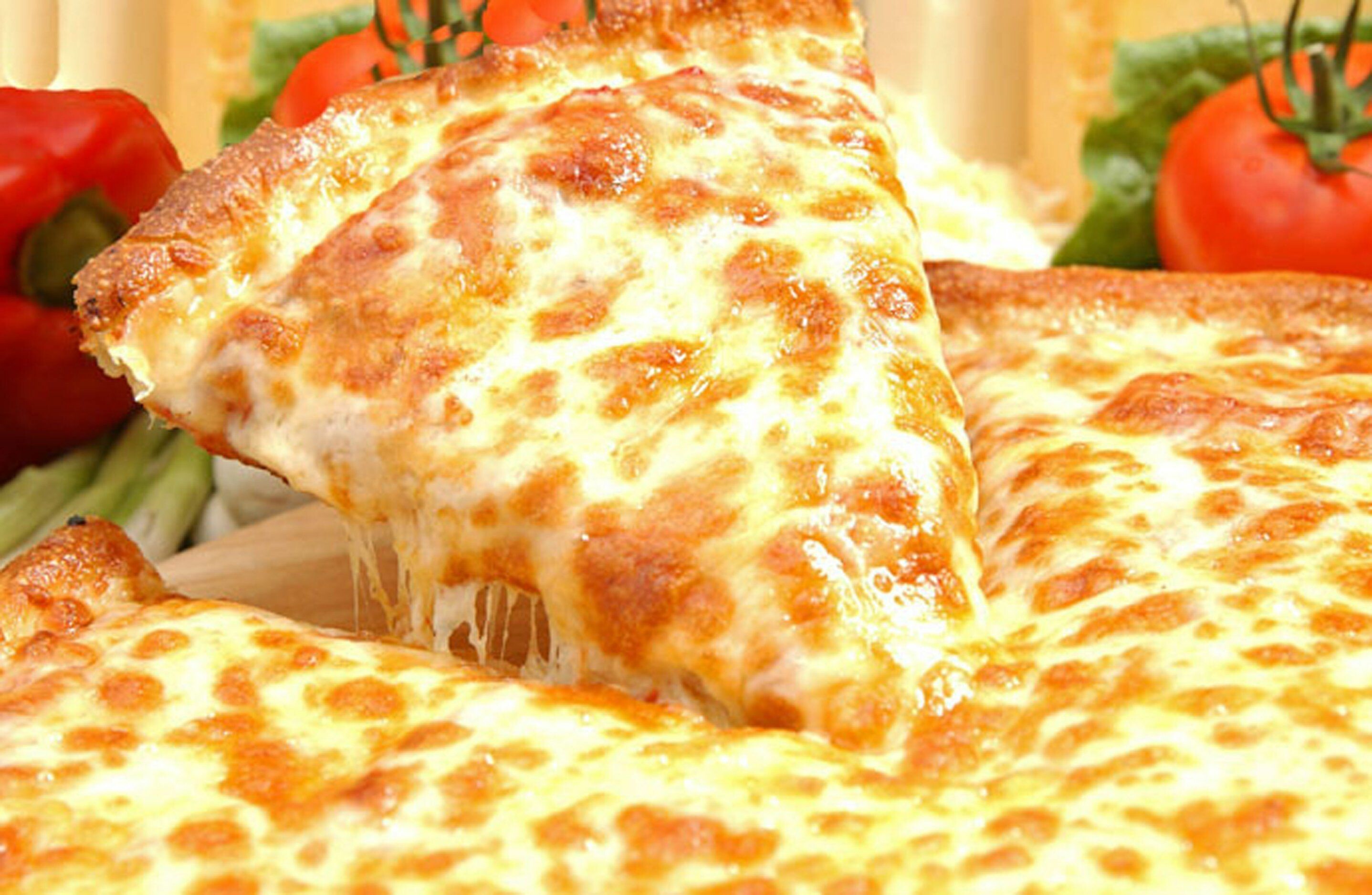 Cheese pizza, Savory delights, Melting cheese, Pizza perfection, 2880x1880 HD Desktop