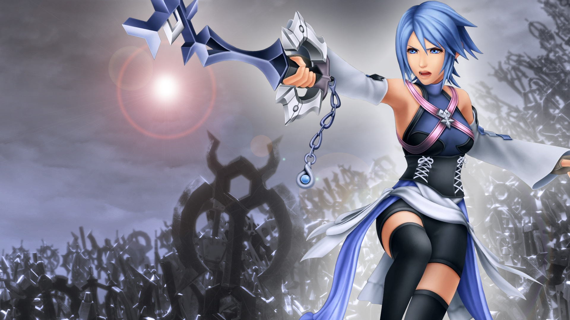 Kingdom Hearts Birth by Sleep, HD wallpaper, Artistic interpretations, Memorable visuals, 1920x1080 Full HD Desktop