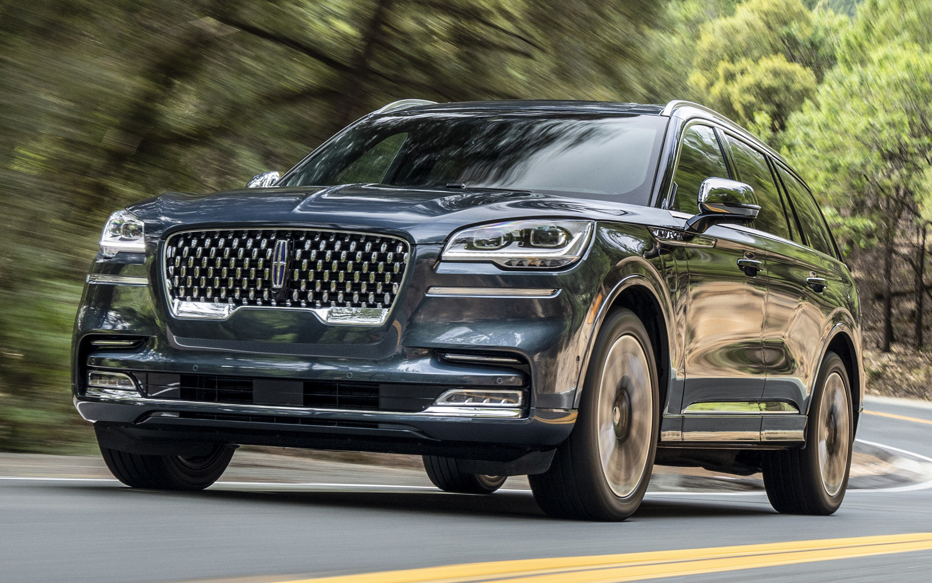 Lincoln Aviator, Grand touring, Hintergrundbilder, Car pixel, 1920x1200 HD Desktop