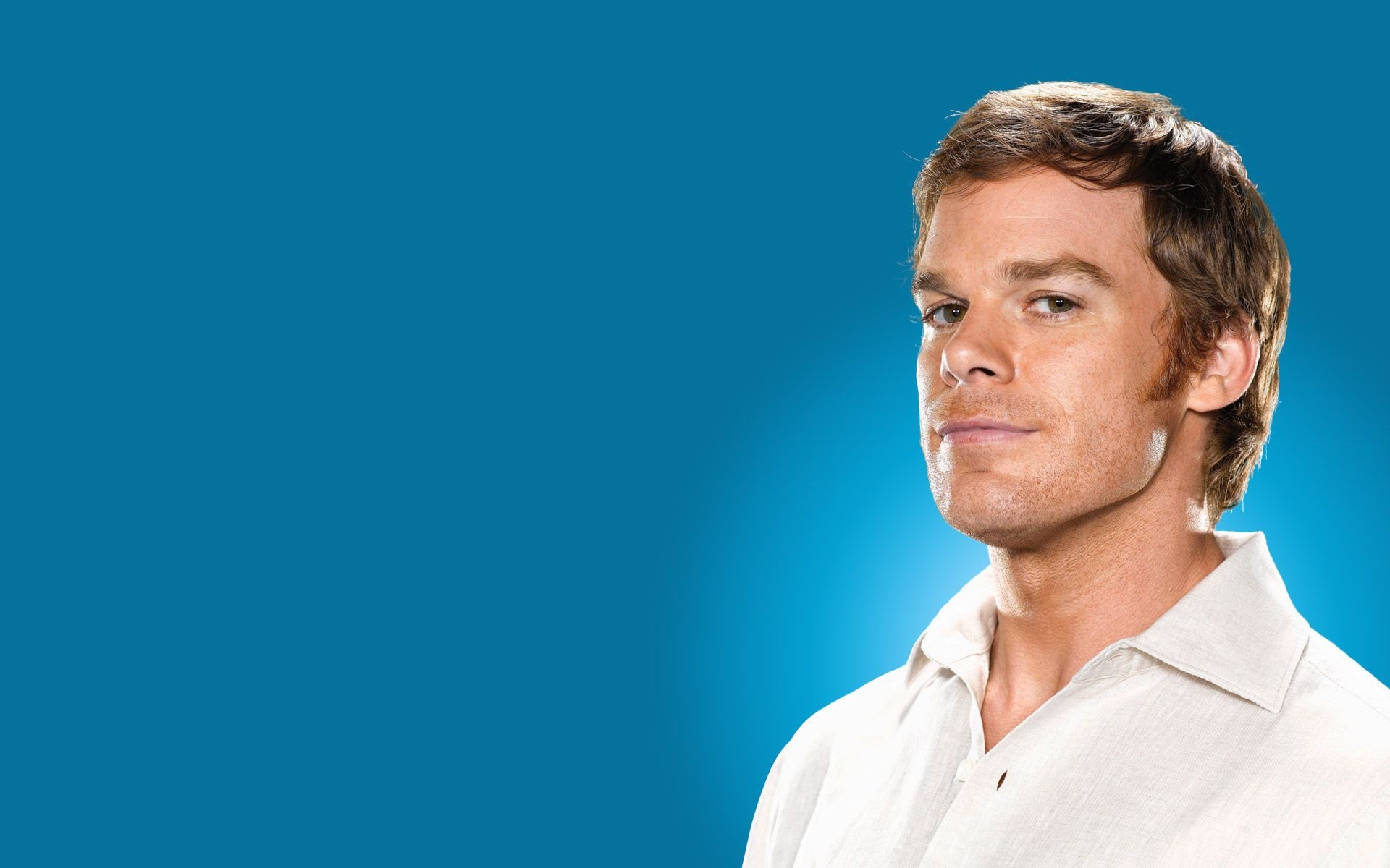 Dexter Morgan, Michael C. Hall, white linen shirt, HD Desktop wallpaper