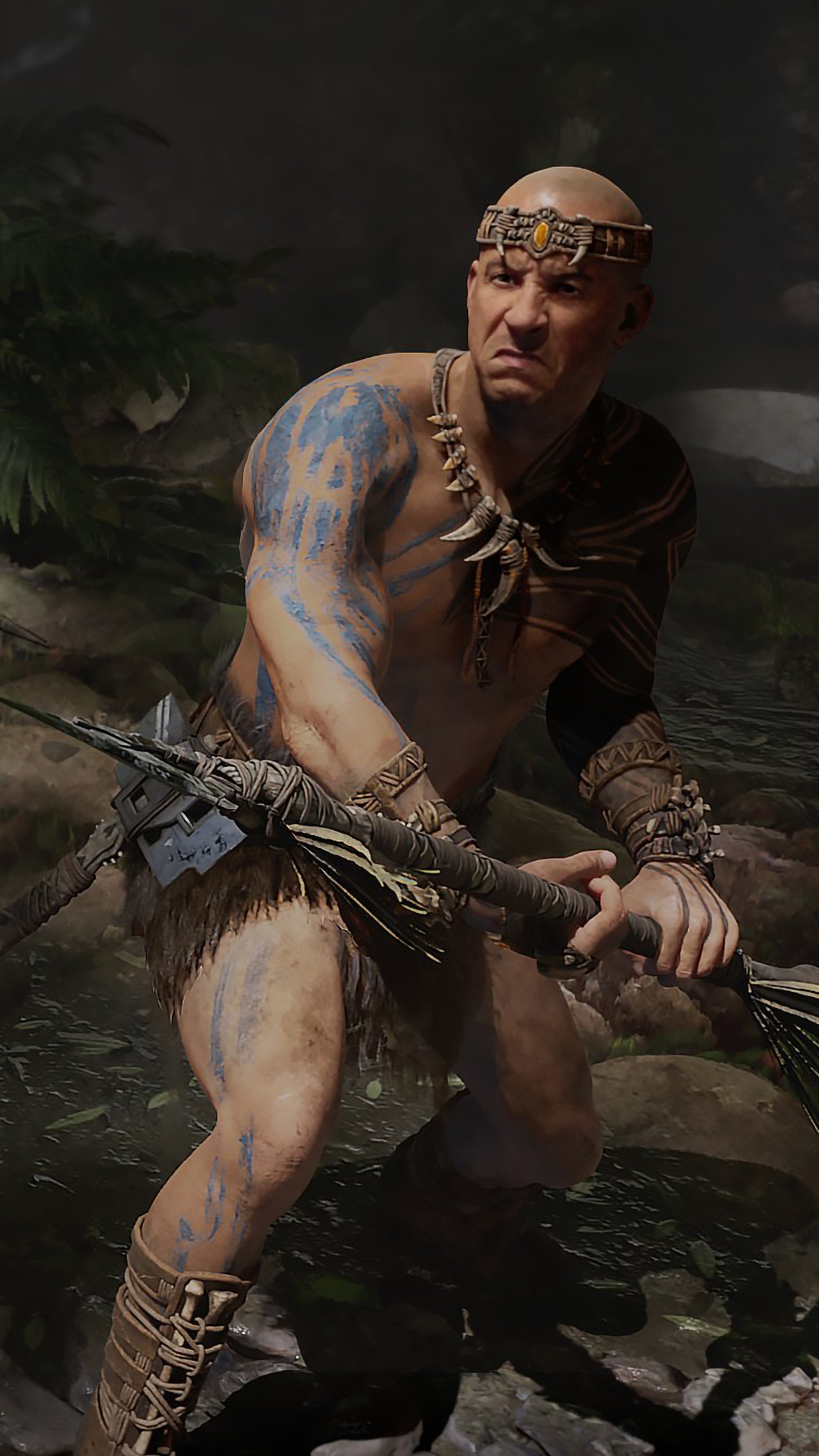 Ark II Game, Vin Diesel protagonist, Sony Xperia, 4k wallpapers, 2160x3840 4K Phone