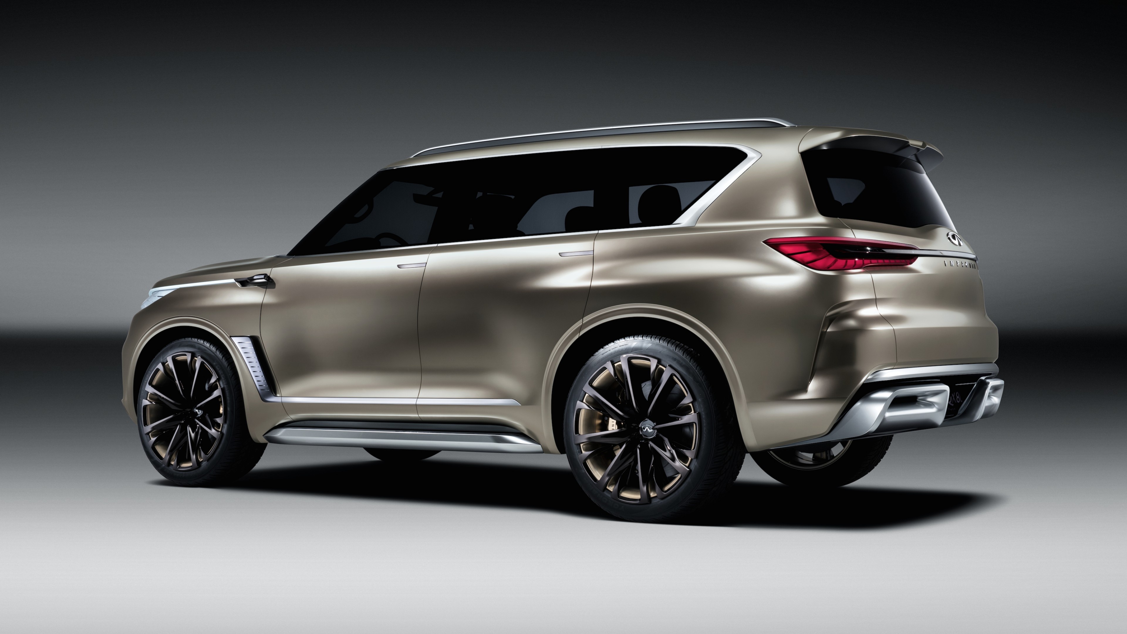 Infiniti QX80, Concept car, Luxury SUV, Innovative design, 3840x2160 4K Desktop