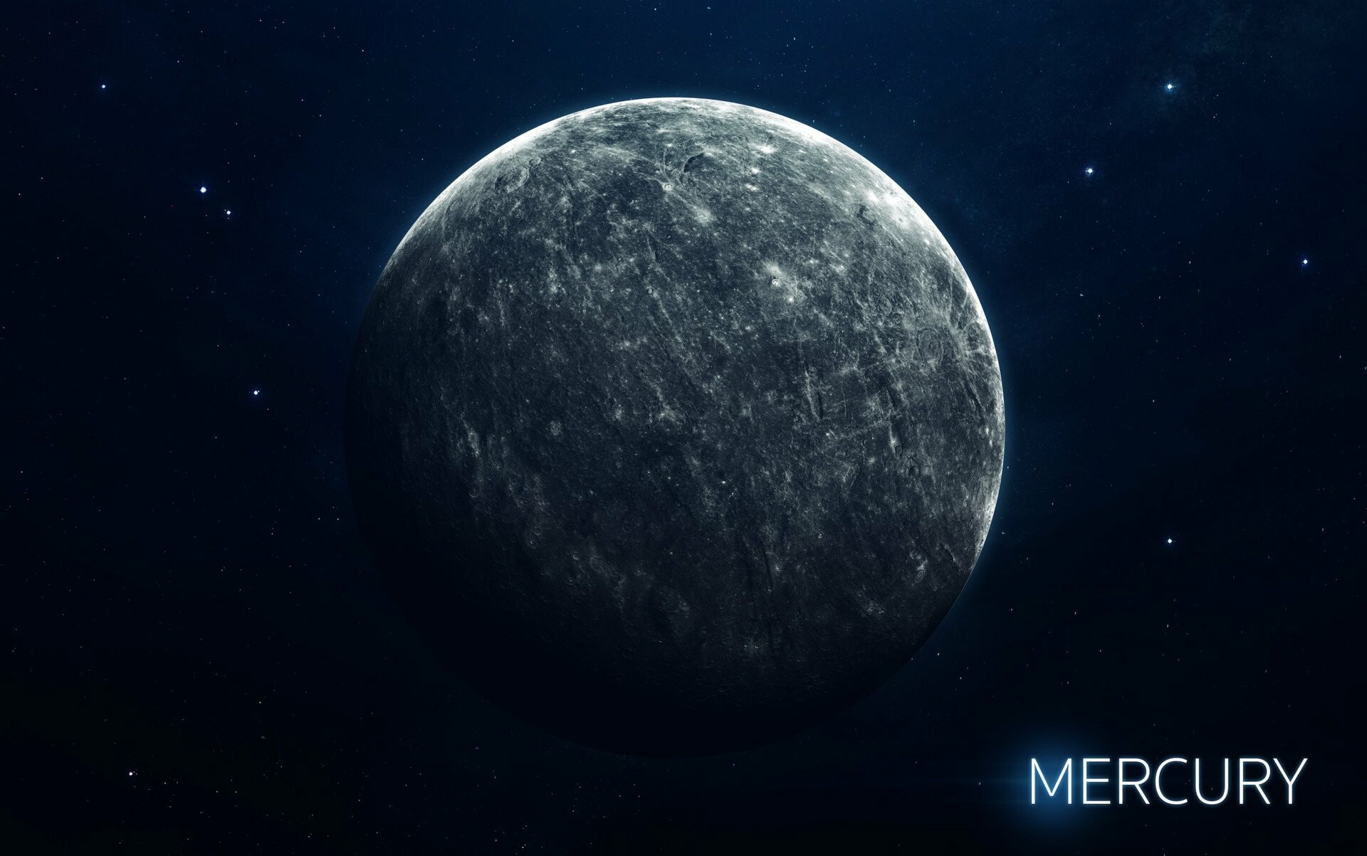 Mercury, Futuristic wallpapers, Space exploration, Abstract background, 1920x1210 HD Desktop