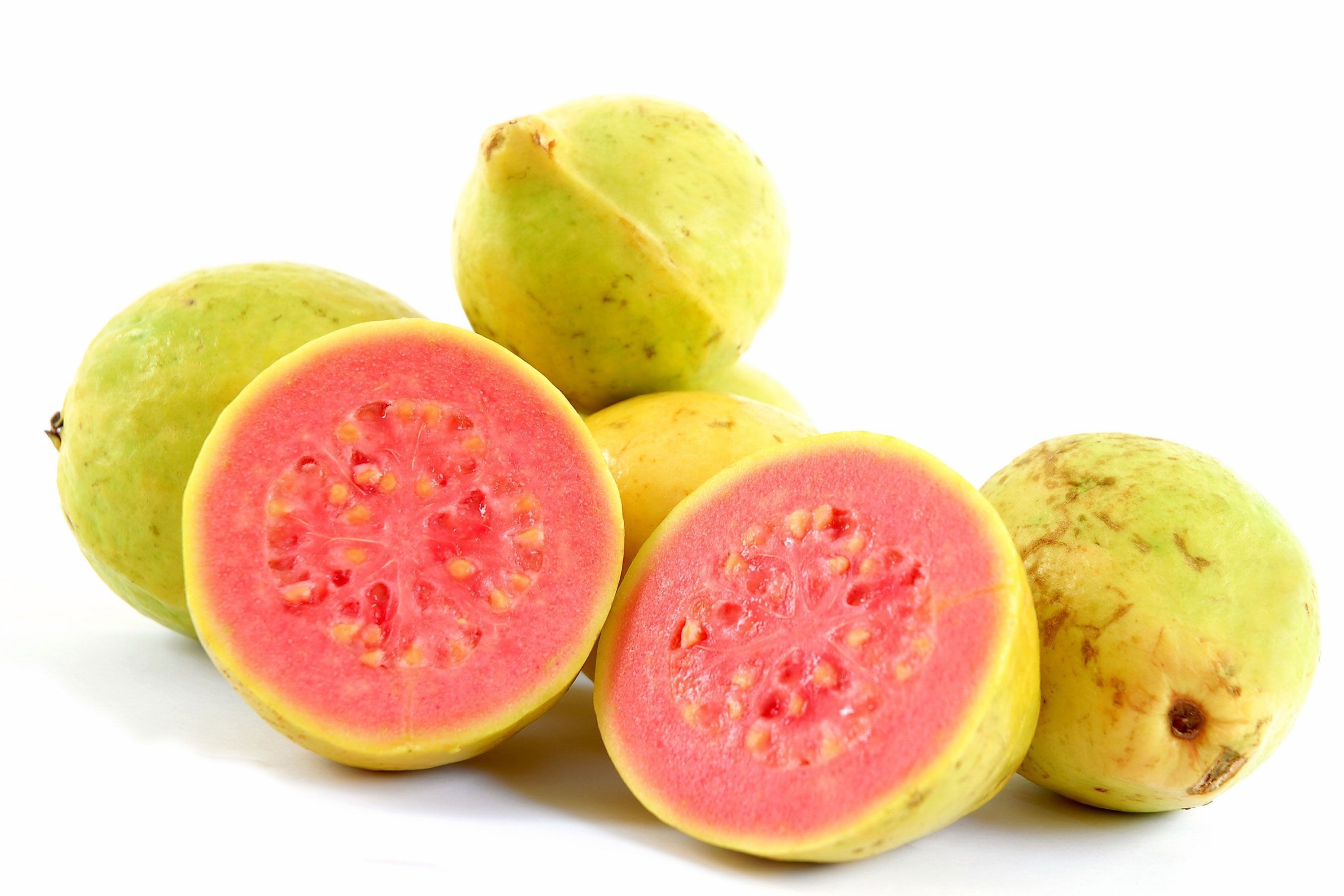 Guava desktop, Digital wallpaper, Tropical fruit, Computer background, 2700x1800 HD Desktop