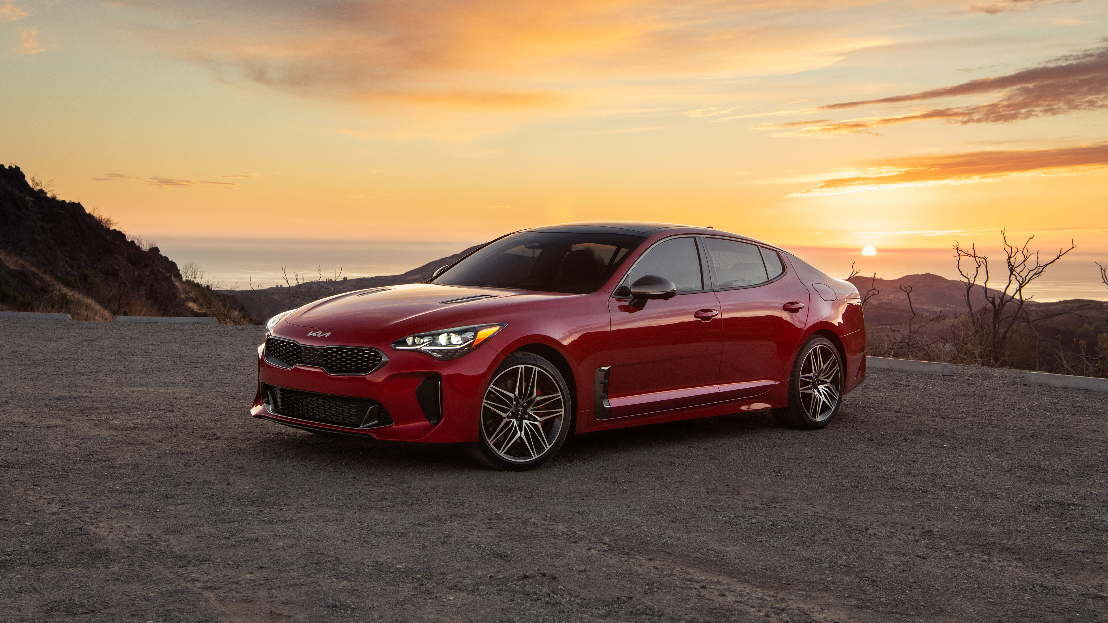 Kia Stinger, 4K Ultra HD, Striking design, Automotive excellence, 3840x2160 4K Desktop