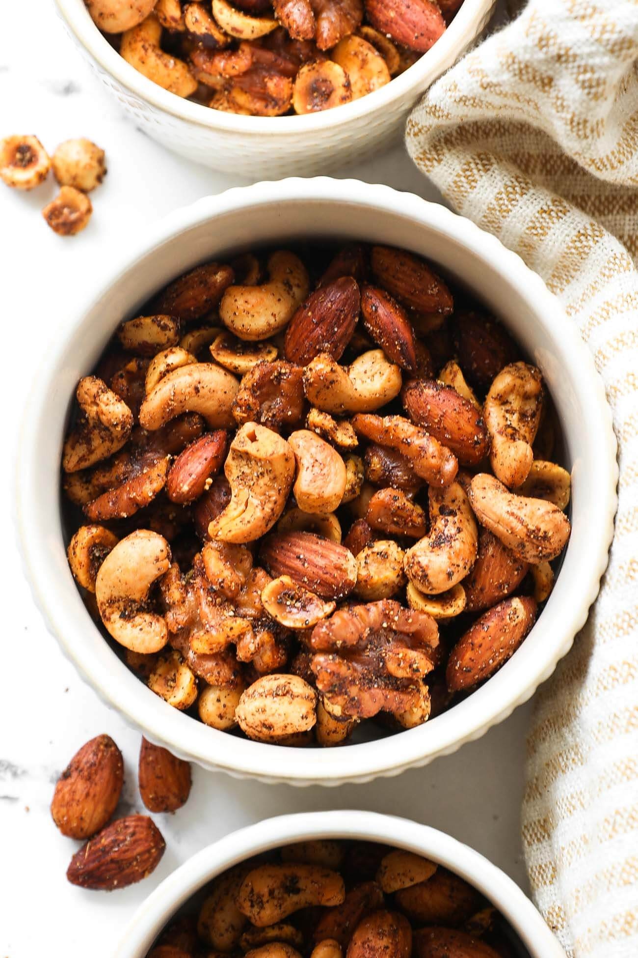 Homemade spicy nuts, Quick and easy snack, Spicy flavor explosion, Irresistible crunch, 1300x1950 HD Phone