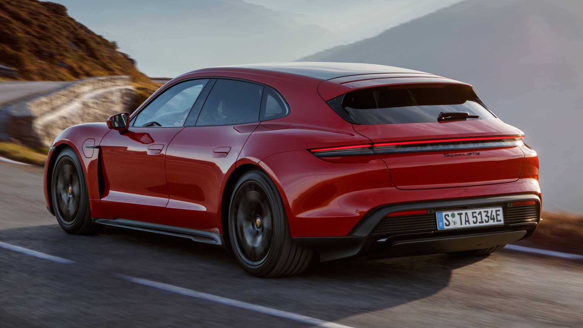 Porsche Taycan, GTS model, All-wheel drive, Intense power, 1920x1080 Full HD Desktop