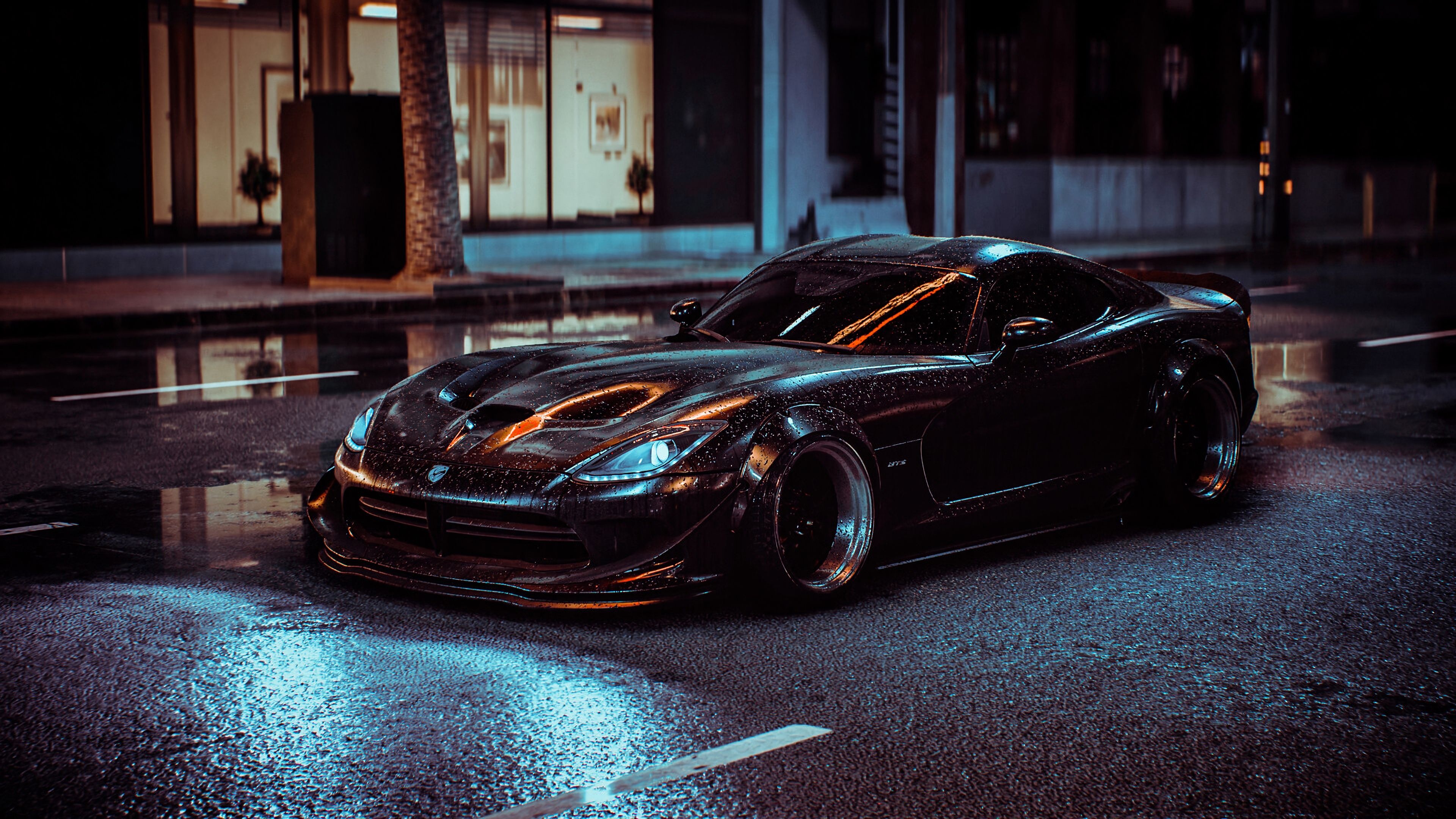 SRT NFS, Dodge Viper Wallpaper, 3840x2160 4K Desktop