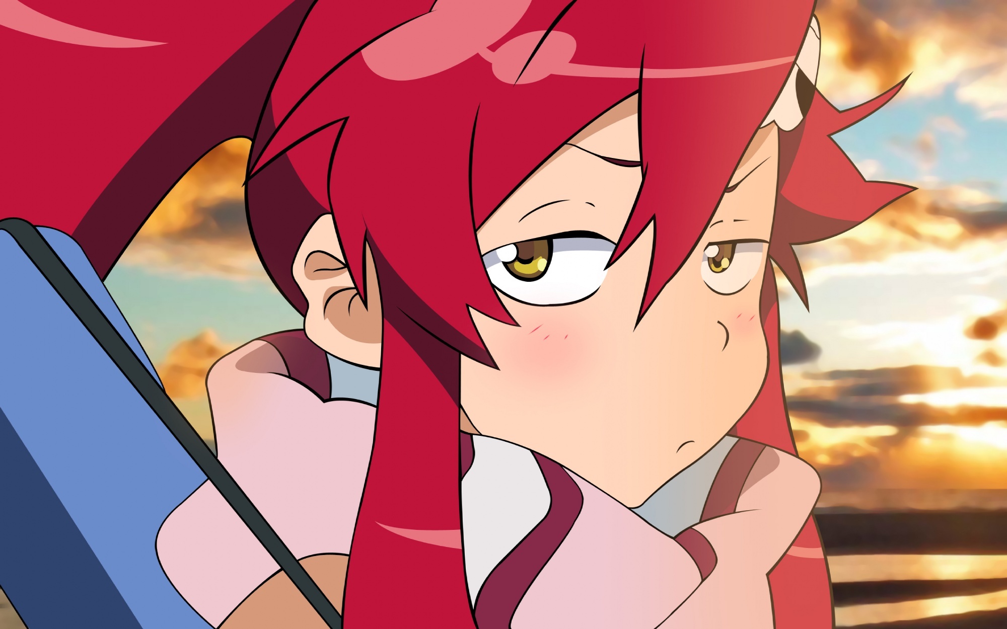 Yoko character, Gurren Lagann anime, Yoko wallpaper beauty, Anime fandom favorite, 2000x1250 HD Desktop